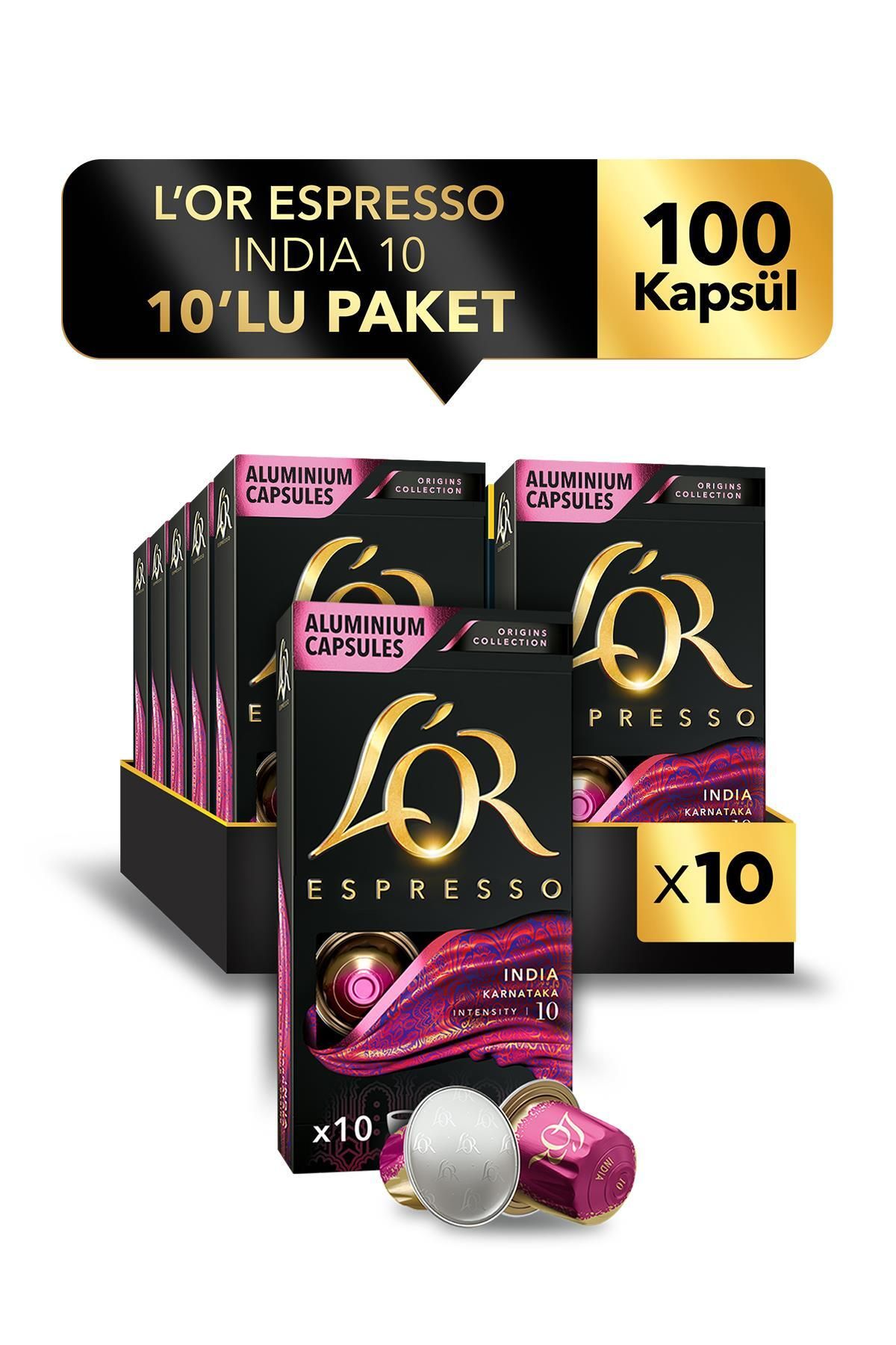 L'OREspresso Origin Indıa X100 Adet Kapsül