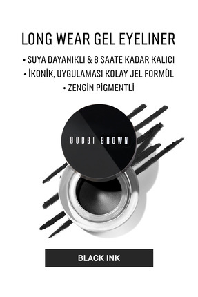 Long-Wear Gel Eyeliner - Uzun Süre Kalıcı & Suya Dayanıklı Jel Eyeliner 3g - Black Ink Image 0