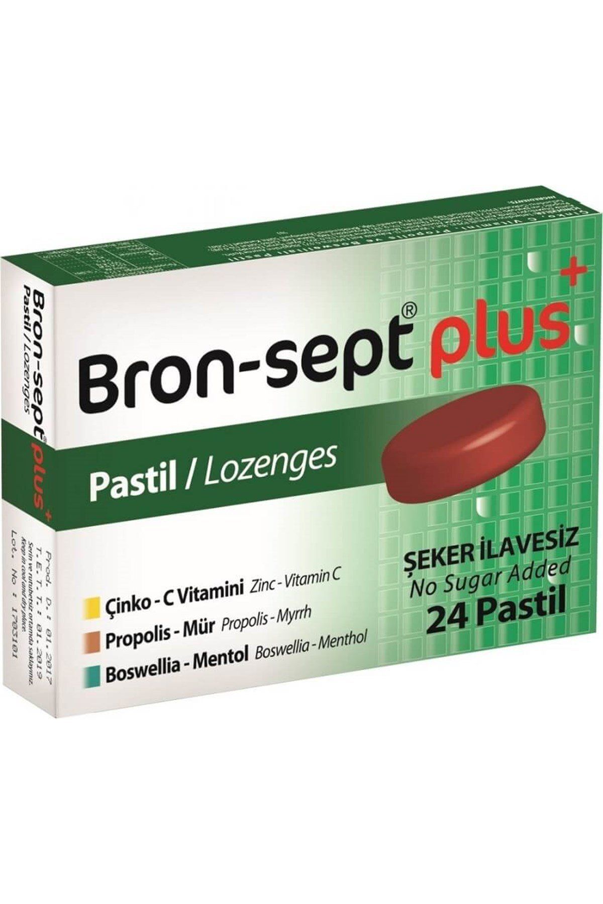 Alldermo Bron-sept PlusPastil 24 Tablet