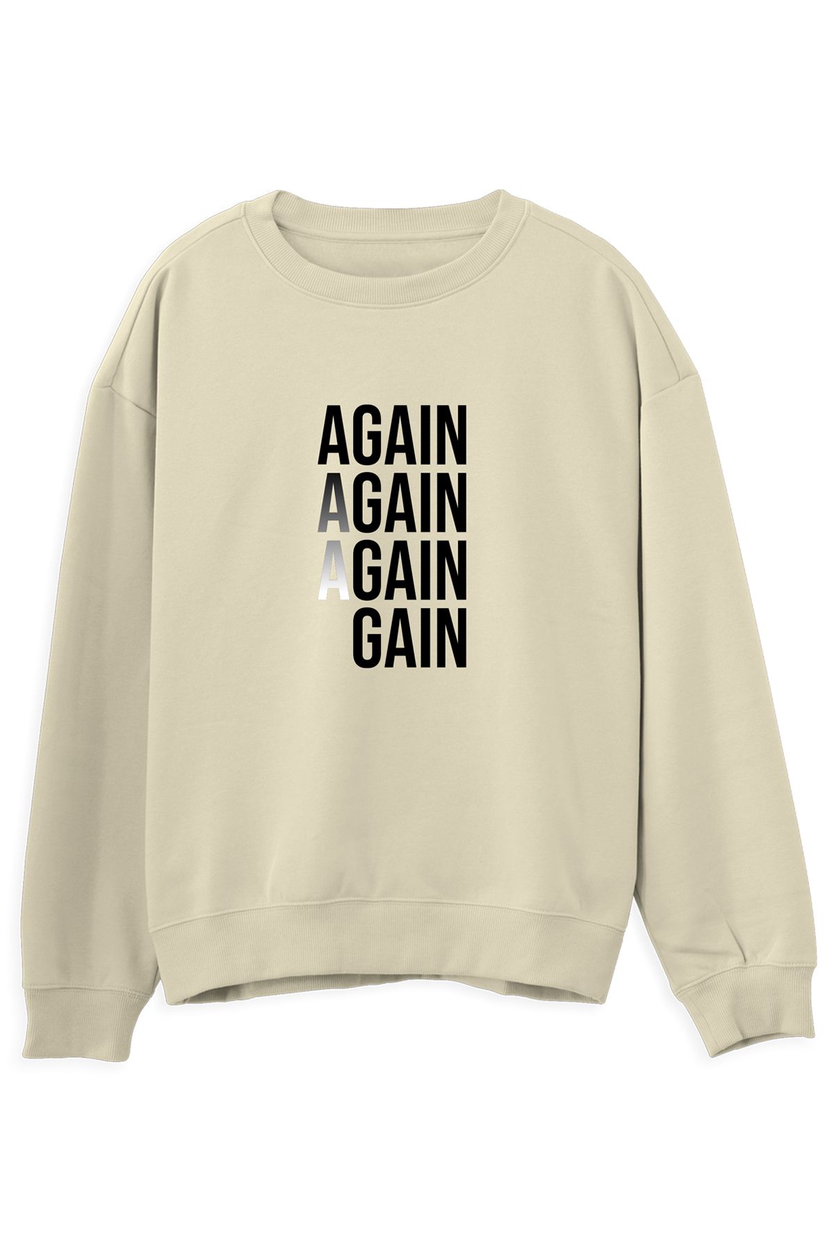 Oweear Unisex  Again -Regular Sweatshirt