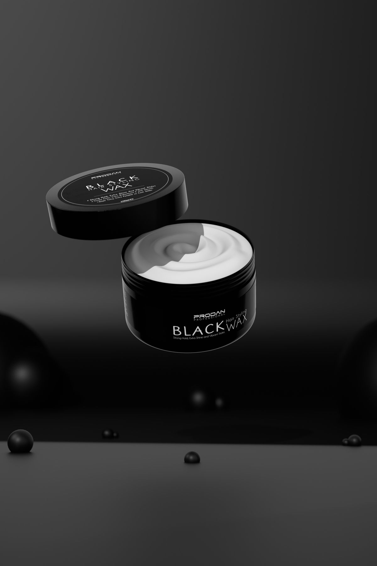 Saç Şekillendirici | Black Wax | Extra Parlaklık | 125ml