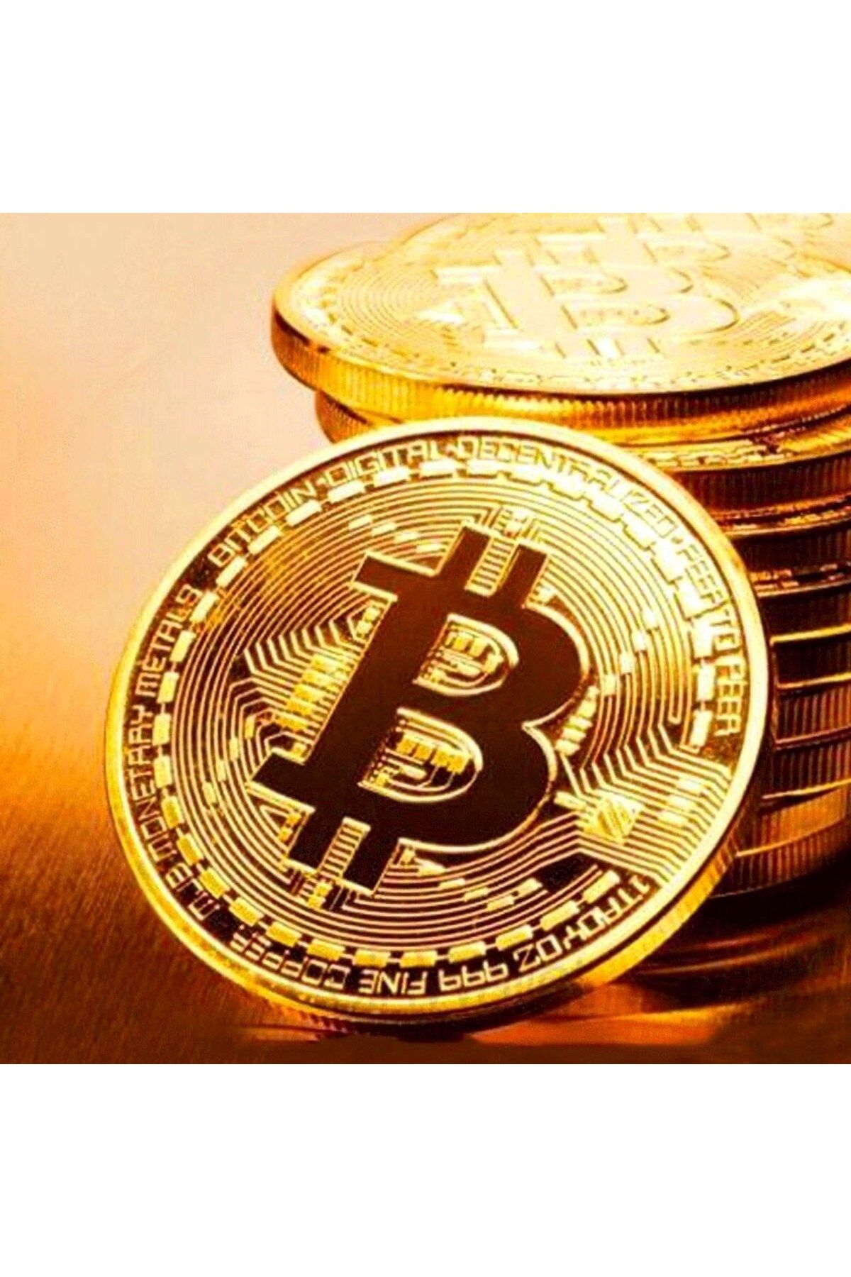 Bitcoin Madeni Hatıra Parası Madeni Bitcoin Hediye Sikke Para (4776)