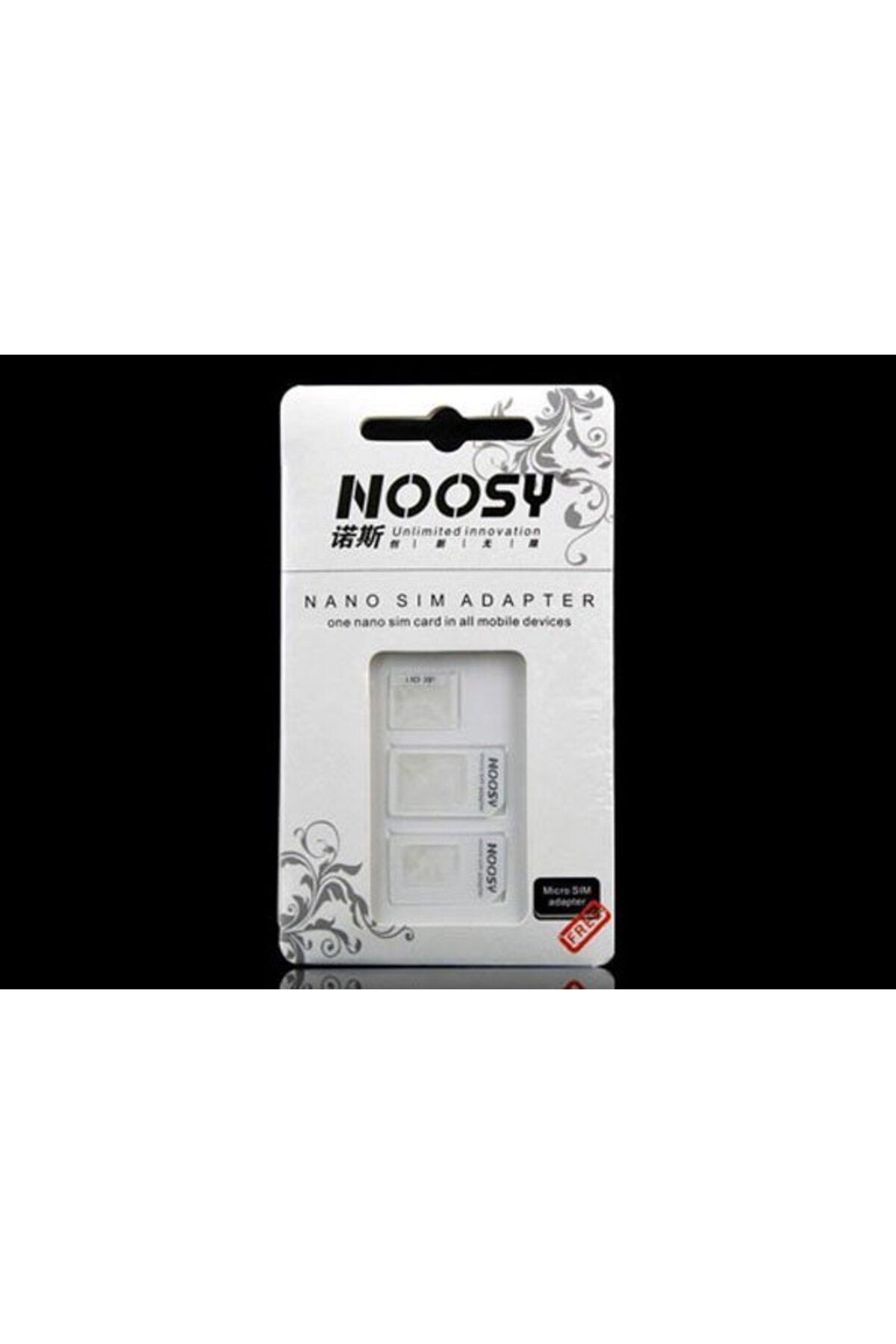 Noosy: Nano ve Micro Sim Kart Adaptörü (4776)