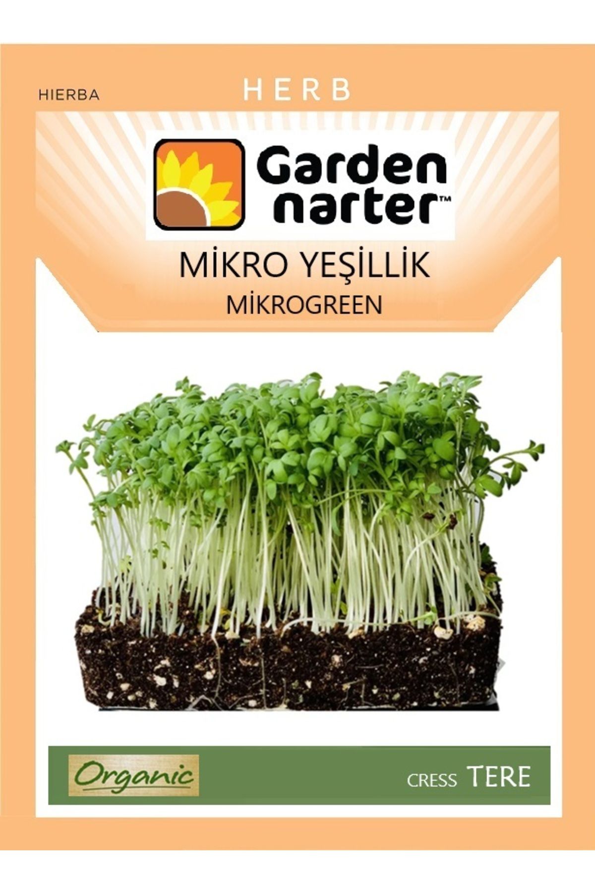 GARDEN NARTER Mikro YeşillikIçin Microgreen O...