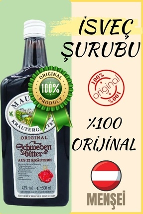 İsveç Şrubu İsveç İksiri İsveç Şurubbu 500ml İthal Image 0