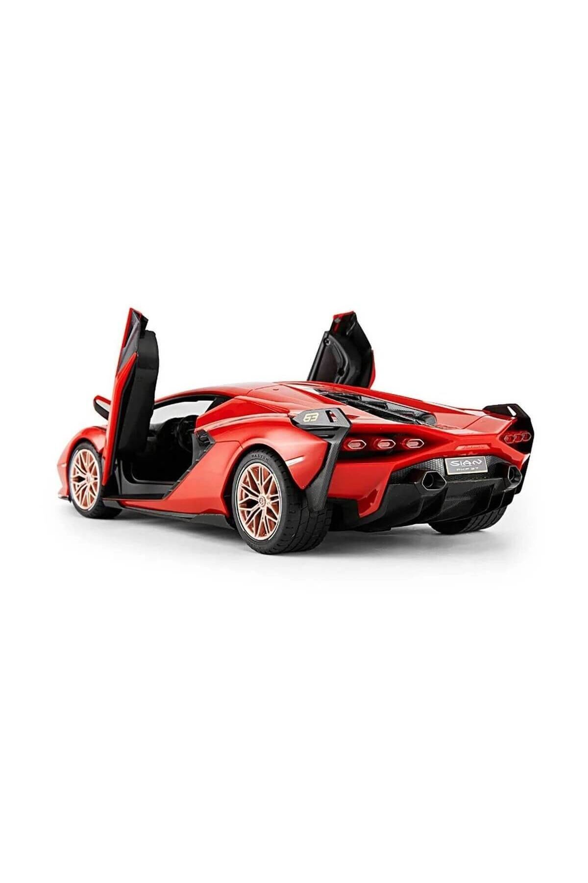 Lamborghini Sian Fkp 37 Açılır Kapılı 36 Cm Uzaktan Kumandalı Araba Rst-97700 - Kırmızı