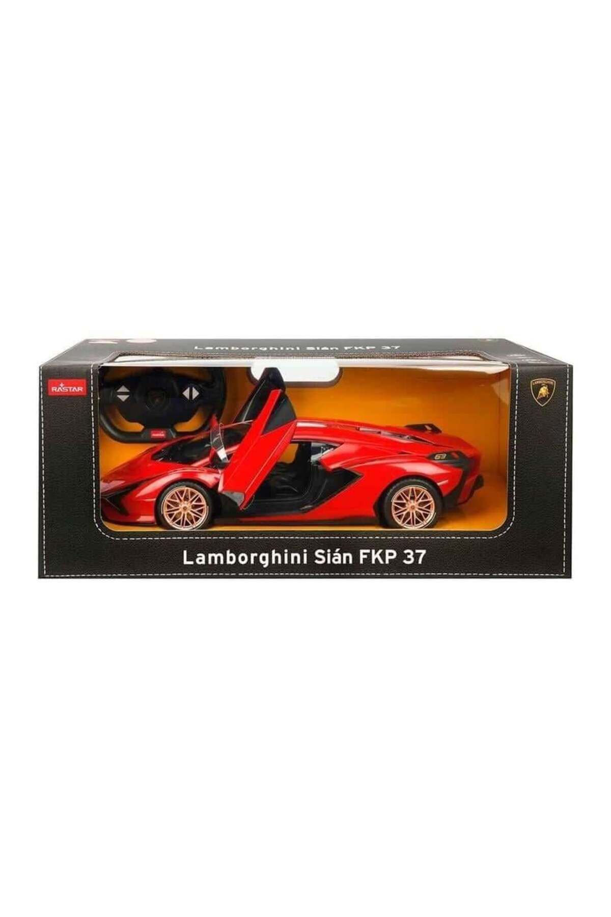 Lamborghini Sian Fkp 37 Açılır Kapılı 36 Cm Uzaktan Kumandalı Araba Rst-97700 - Kırmızı