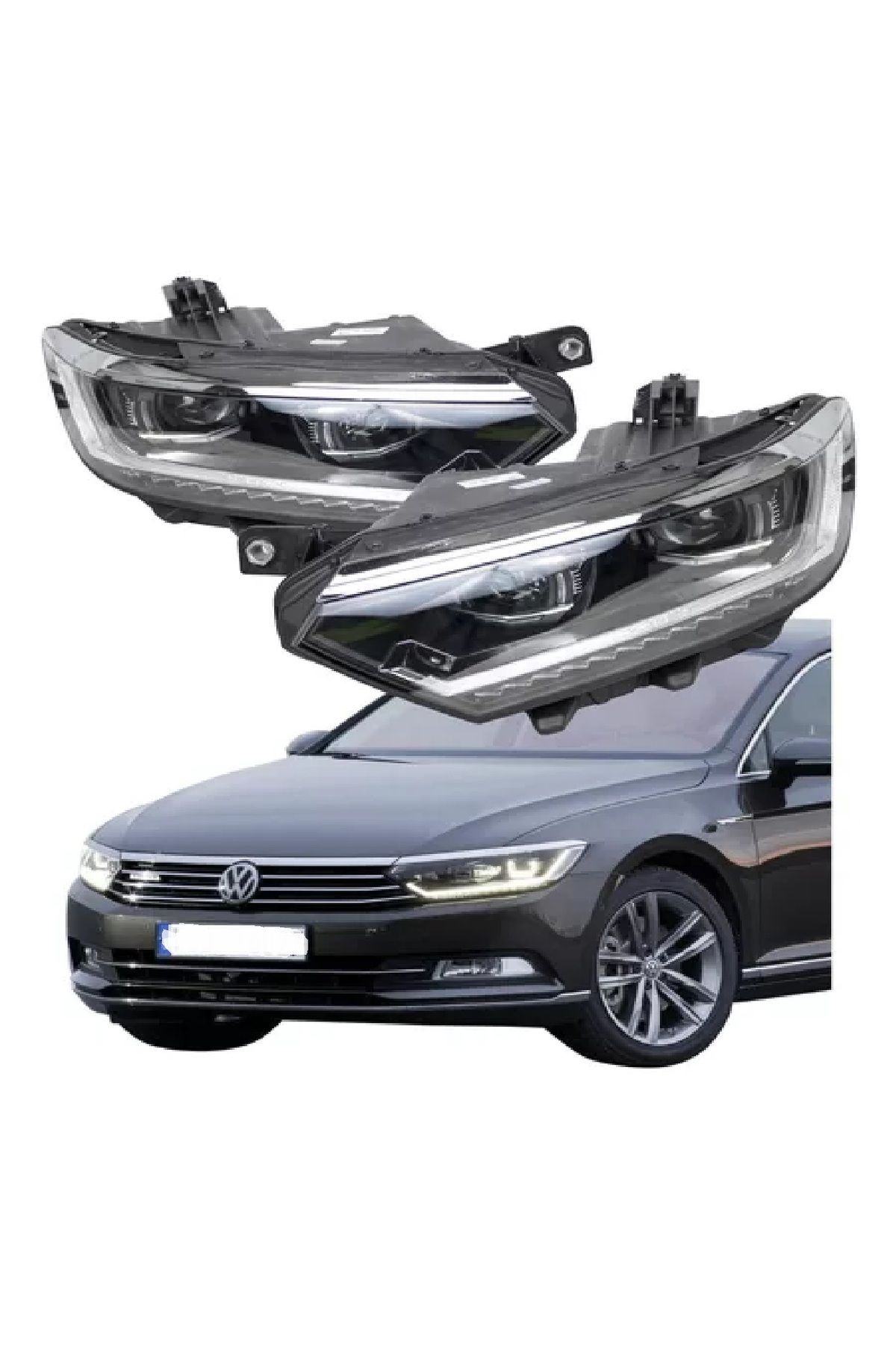 X POWER TUNİNG VW PASSAT B82014-2019 R LİNE L...