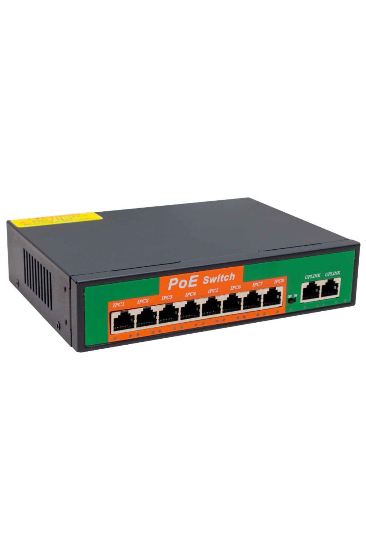 BORES 96W 10/100 MBPS 8+2PORT POE ETHERNET SW...