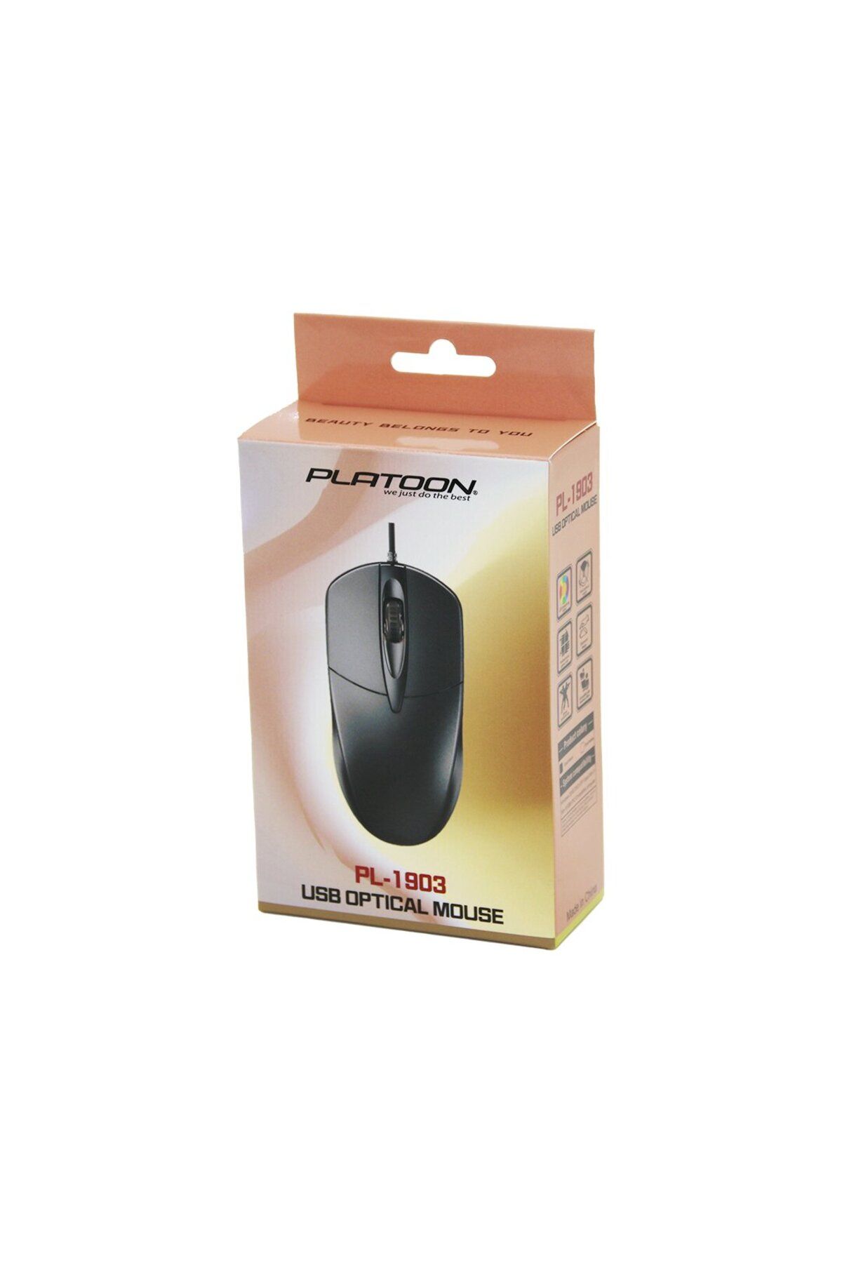 Uyguna Kapında USB KABLOLUOPTICAL MOUSE KUTUL...