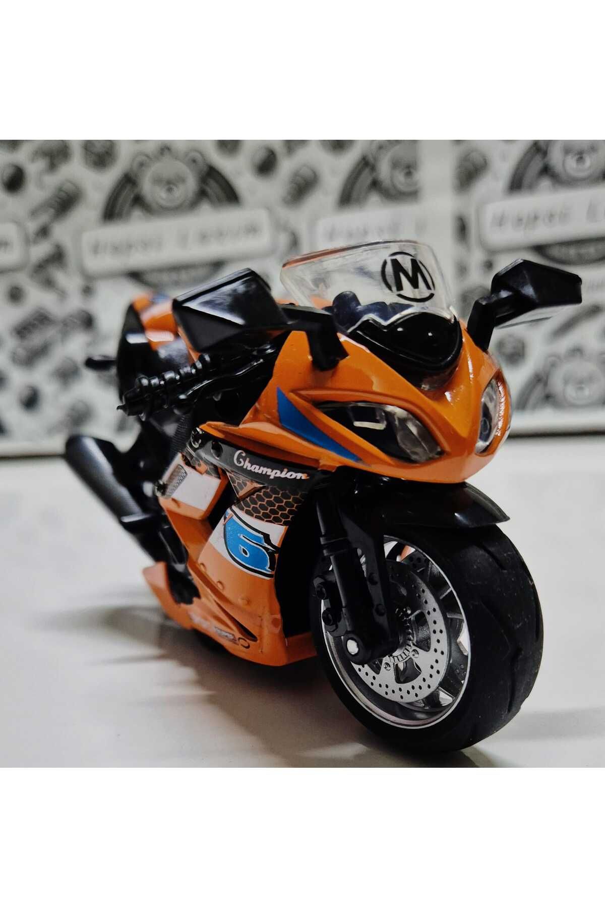 Honda CBR Oyuncak Motor Diecast Motorsiklet Metal Model Araç Çek Bırak Koleksiyon 13 CM