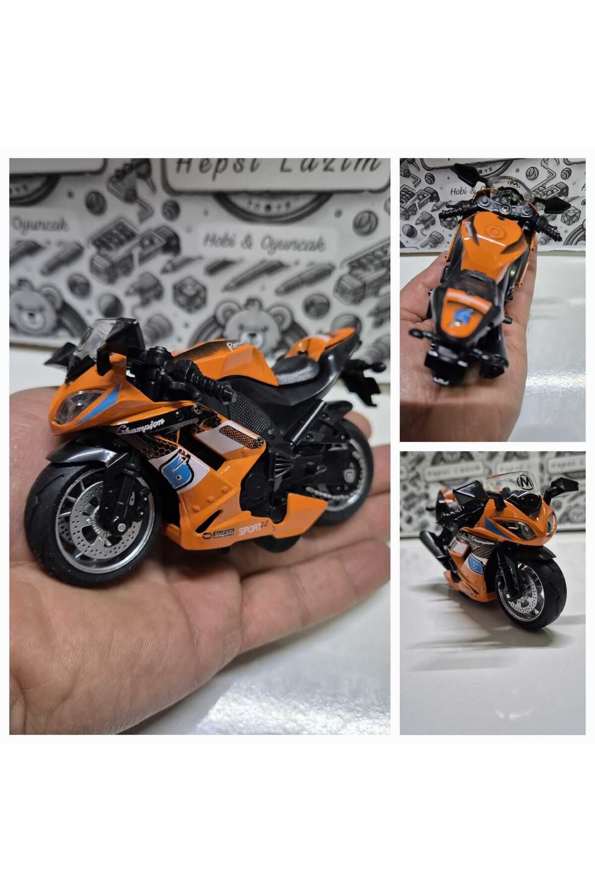 Hepsilazım Honda CBR OyuncakMotor Diecast Mot...