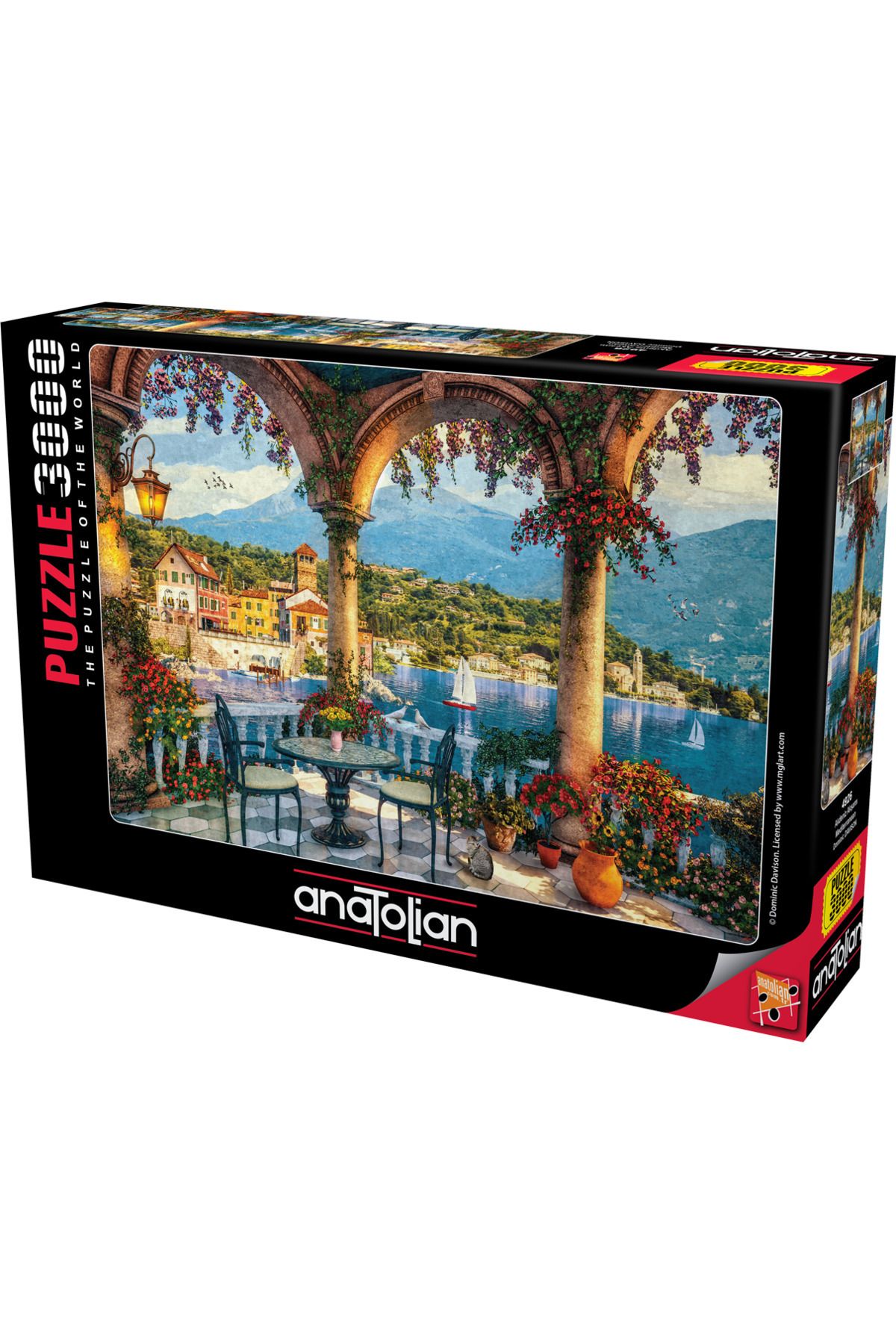 3000 Parçalık Puzzle / Akdeniz Akşamı - Kod:4926 066DSERI