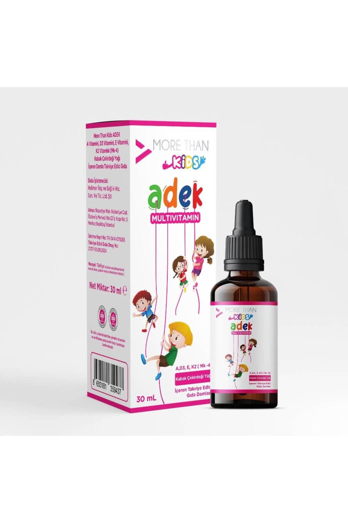 MORE THANAdek KidsMultivitamin Damla 30 ml