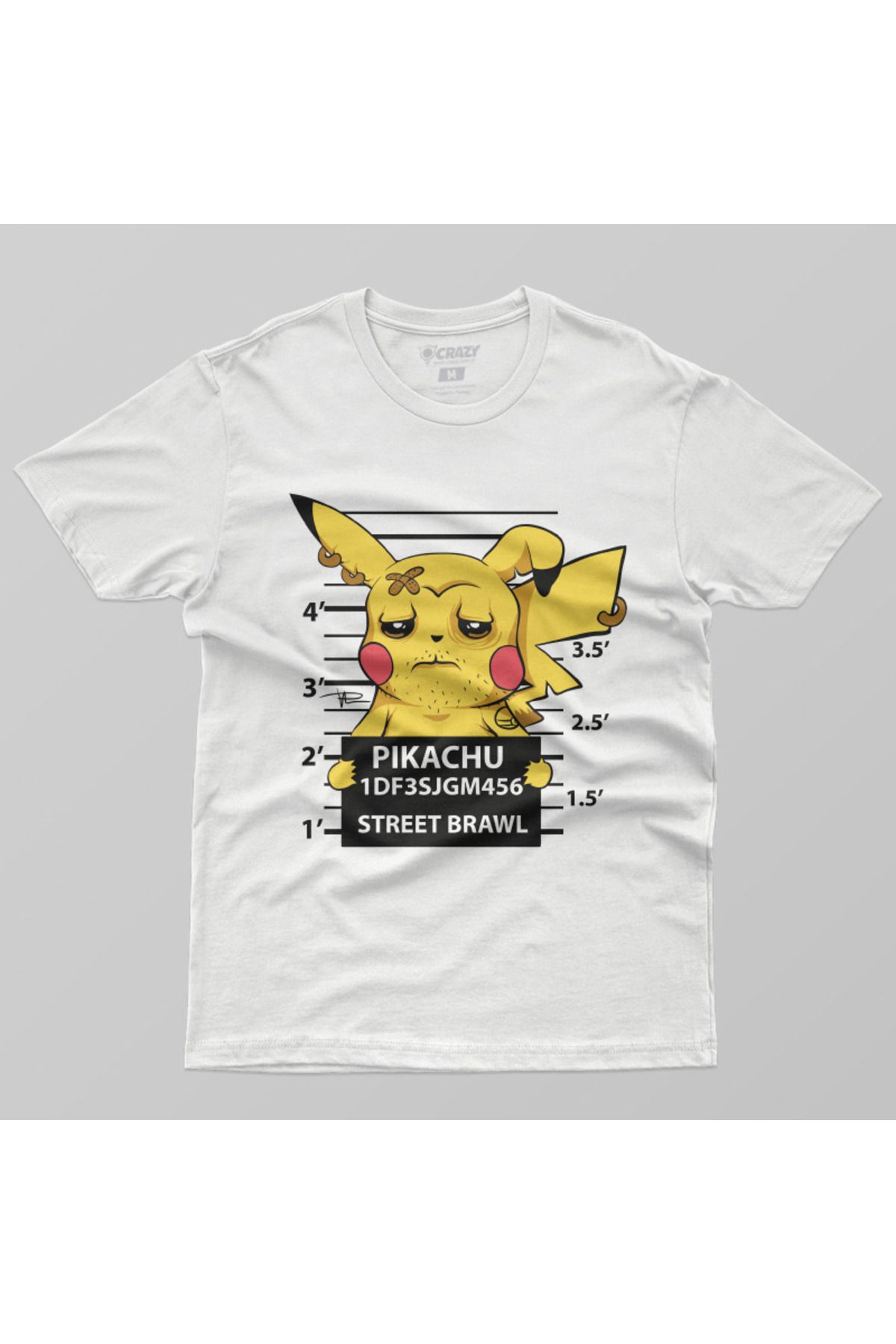 Pikachu Street Brawl Erkek Tişört