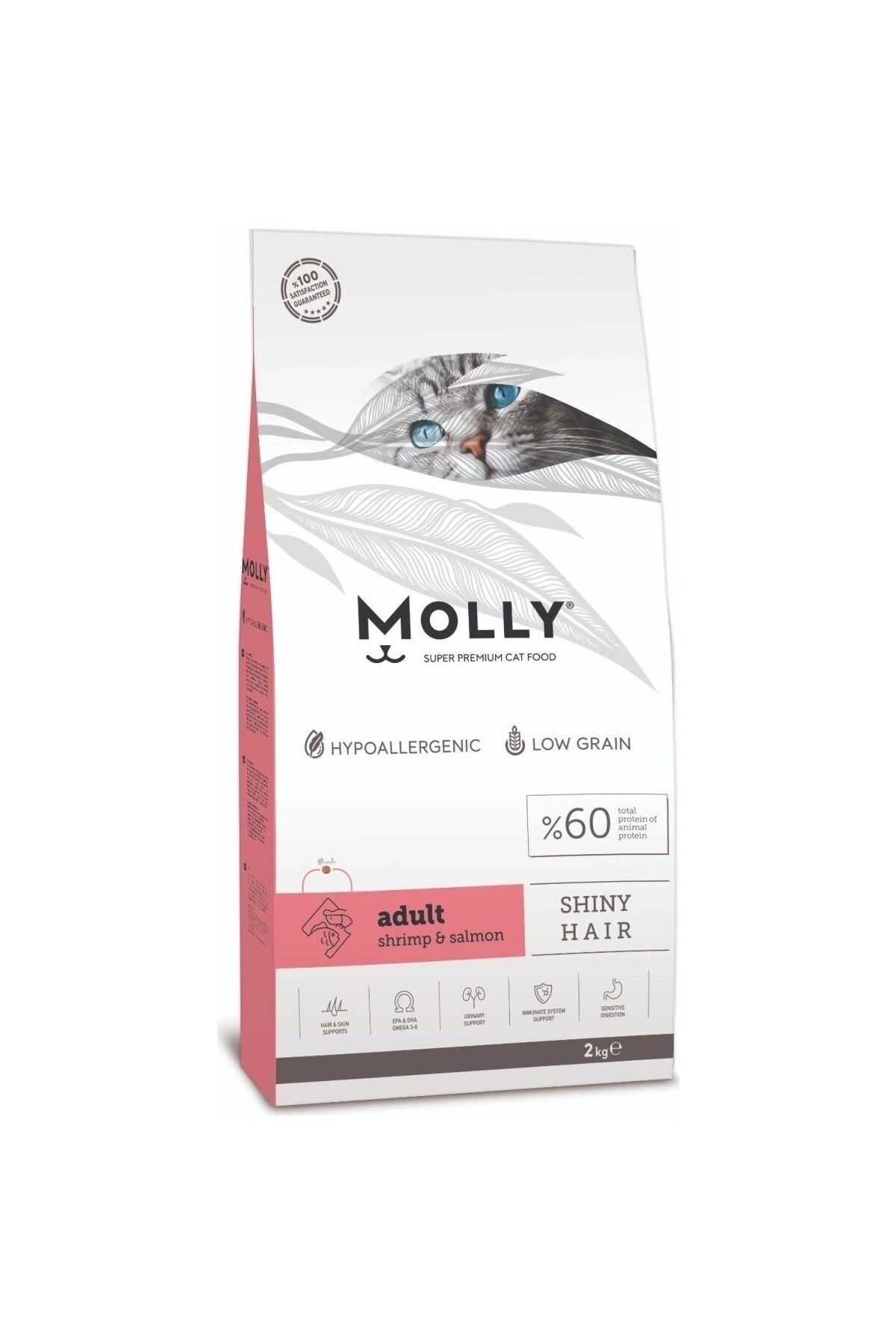 Molly Karides Somonlu KediMaması 2 Kg