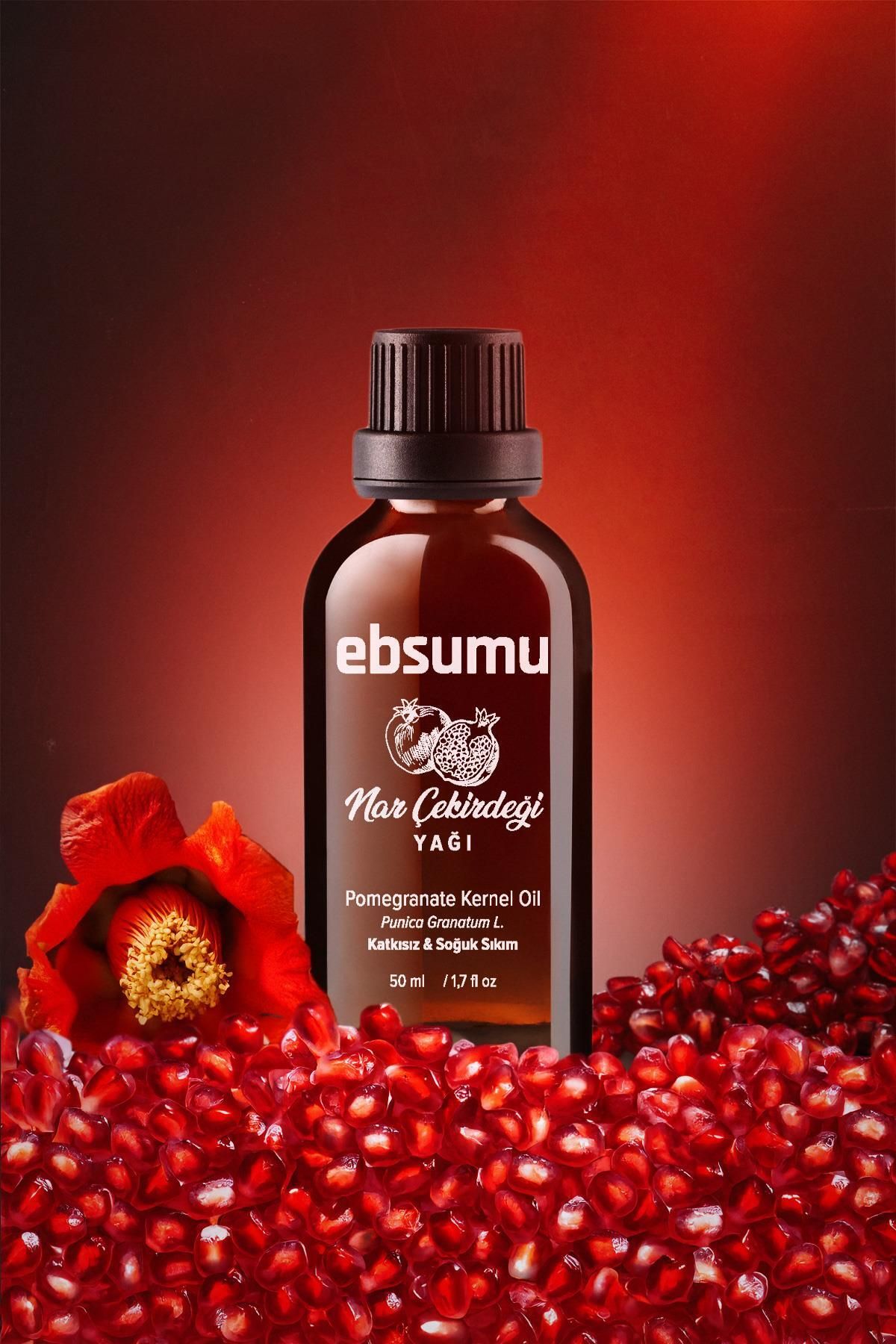 Ebsumu Nar Çekirdeği Yağı 50ML | Yoğun Besley...