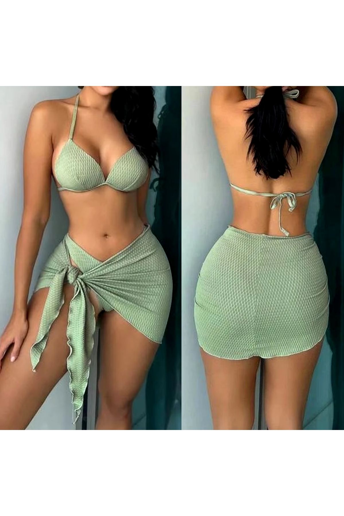 TRAJE DEN Bikini Takımı 3parça