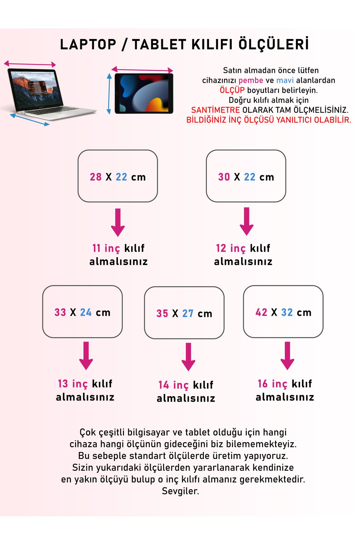 Ayıcık Laptop Macbook Tablet iPad Kılıfı Kalın Korumalı Tüm İnçler Kumaş Kapitone Bilgisayar Kılıfı