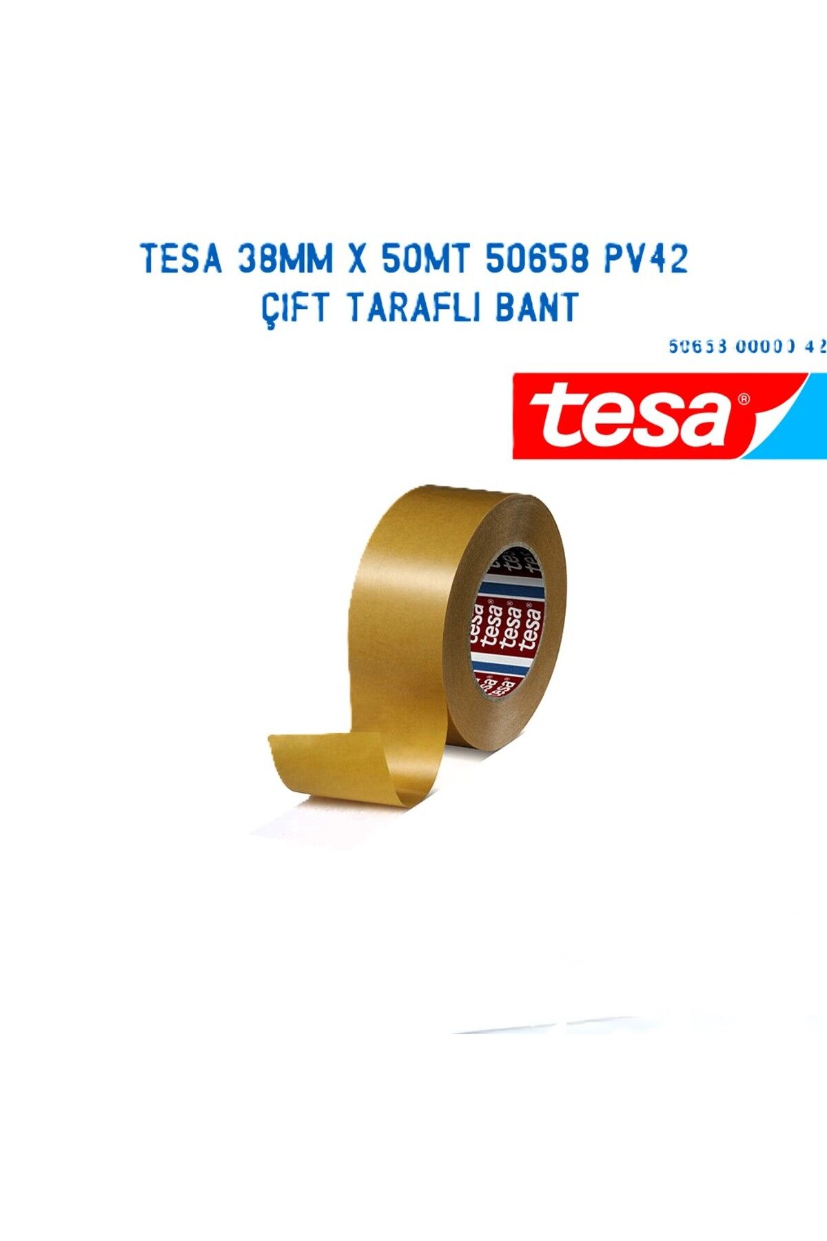 Tesa 50658 PV42 38mm x 50MTÇift Taraflı Bant