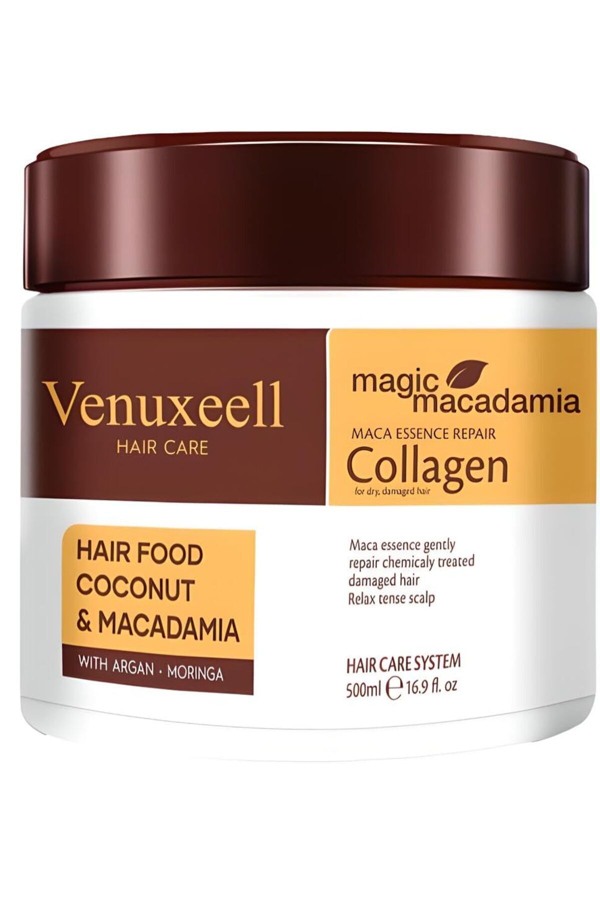 Maca Love Hair Repair Argan Keratin Collagen Onarıcı Saç Maskesi Saç Bakım Maskeleri