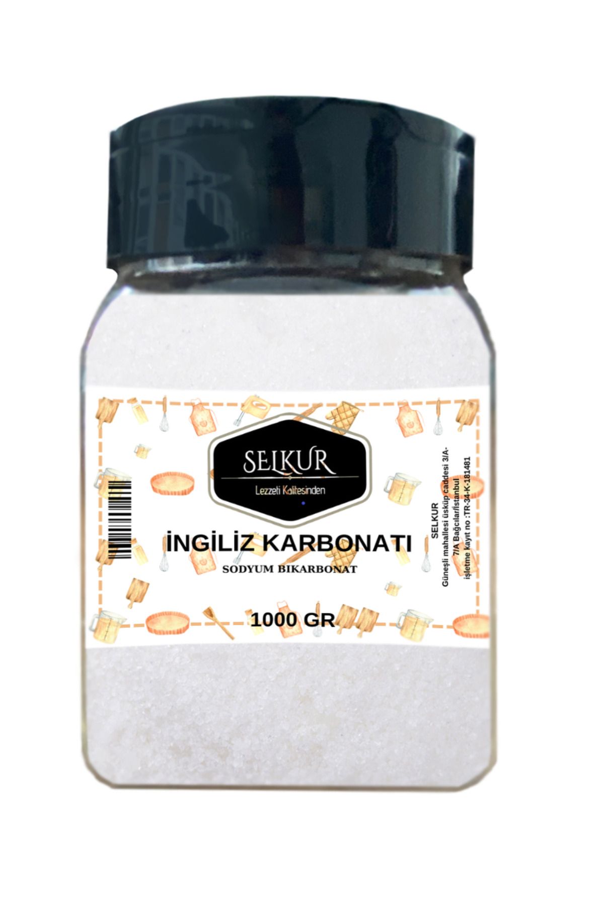 SELKURİngiliz Karbonatı1kg(İÇİLEBİLİR-YENİLEB...