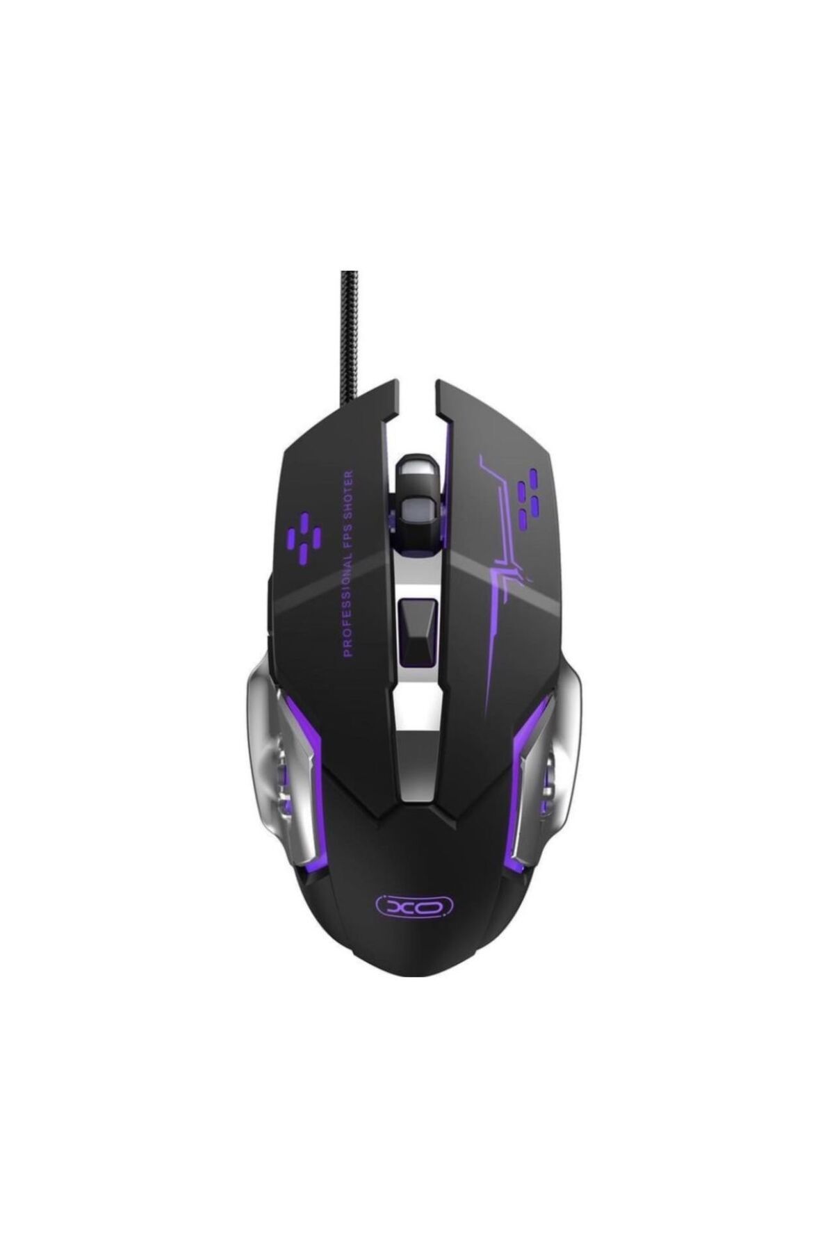 Rgb Işıklı Hassas Dpi Ayarlı Mekanik Hisli Hasır Kablolu Profesyonel Gamer Oyuncu Mouse