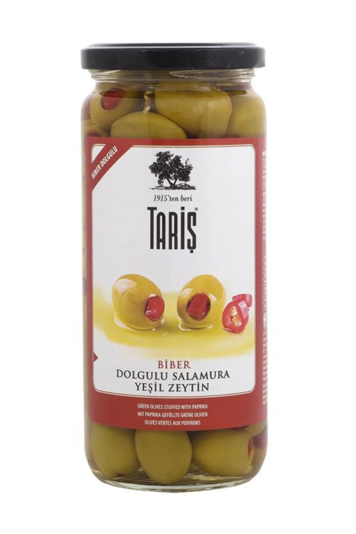 Tariş tariş biber dolguluyeşil zeytin