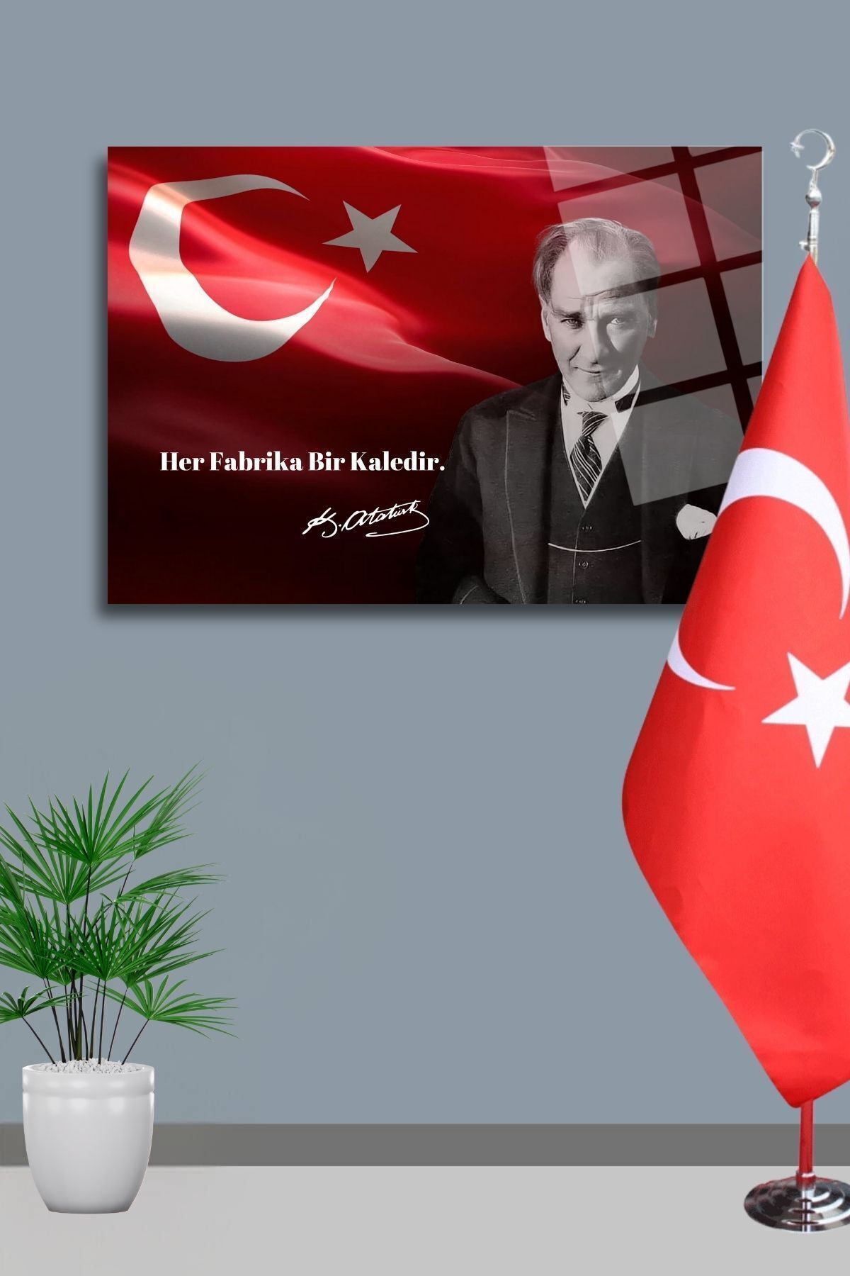 HMDS CONCEPTAtatürk CamTablo 95 " Her Fabrika...