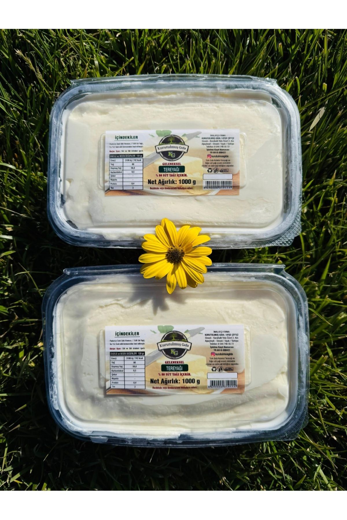 Kg Kurutulmuş Gıda Tereyağı (2 Kg )