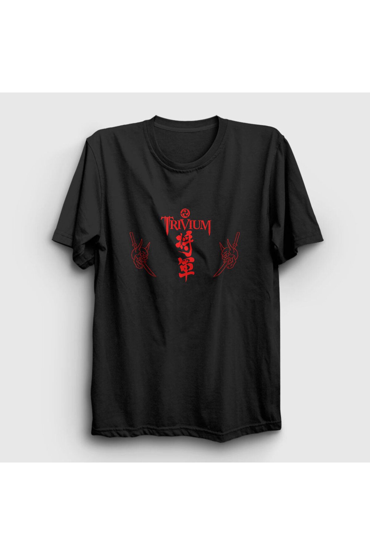 PresmonoUnisex Siyah ShogunV2 Trivium T-shirt...