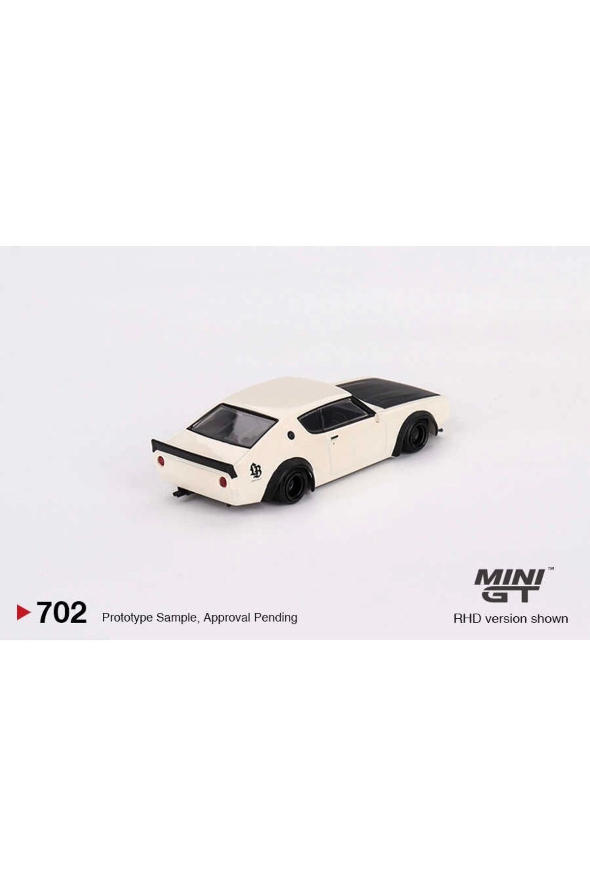 1/64 Nissan Skyline Kenmeri Liberty Walk White Mgt00702