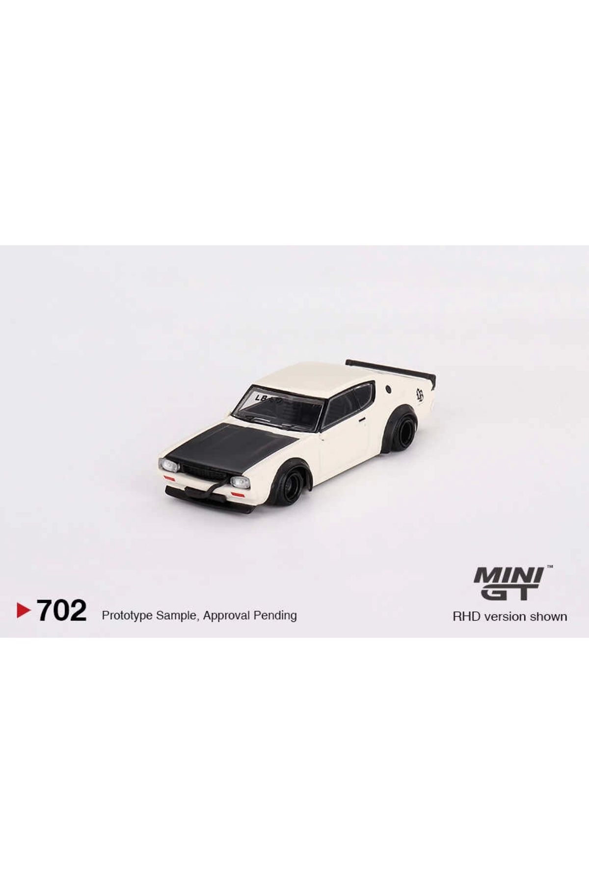 1/64 Nissan Skyline Kenmeri Liberty Walk White Mgt00702