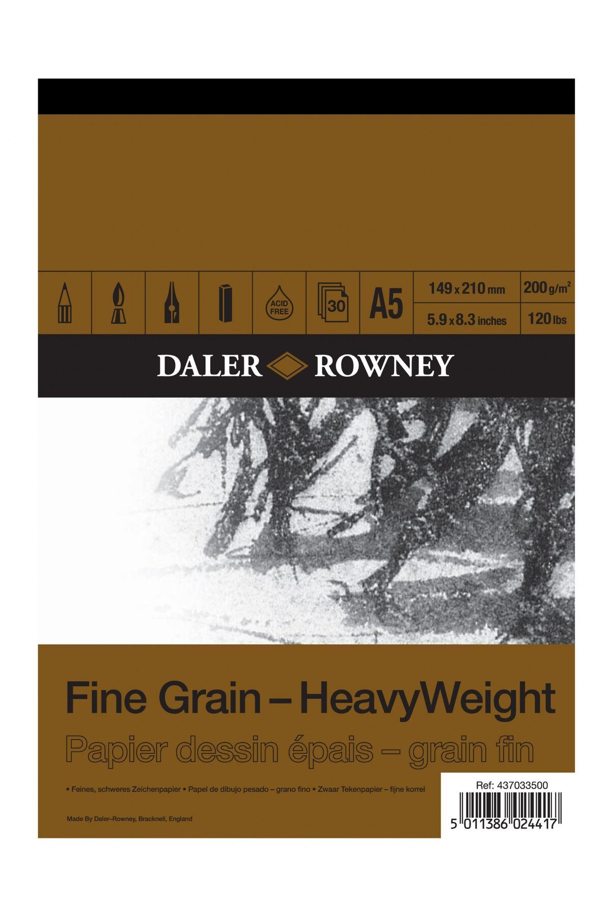 Daler Rowney Fine GrainHeavyweight Eskiz Blok...