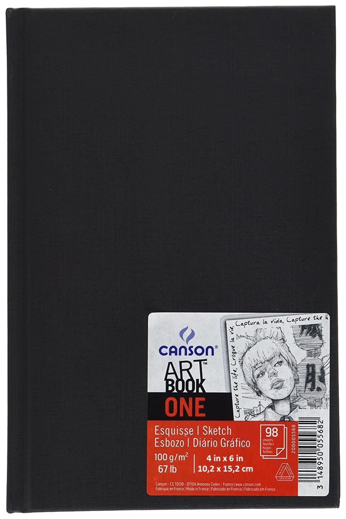 Canson Art Book One EskizDefteri 100gr-10,2x1...