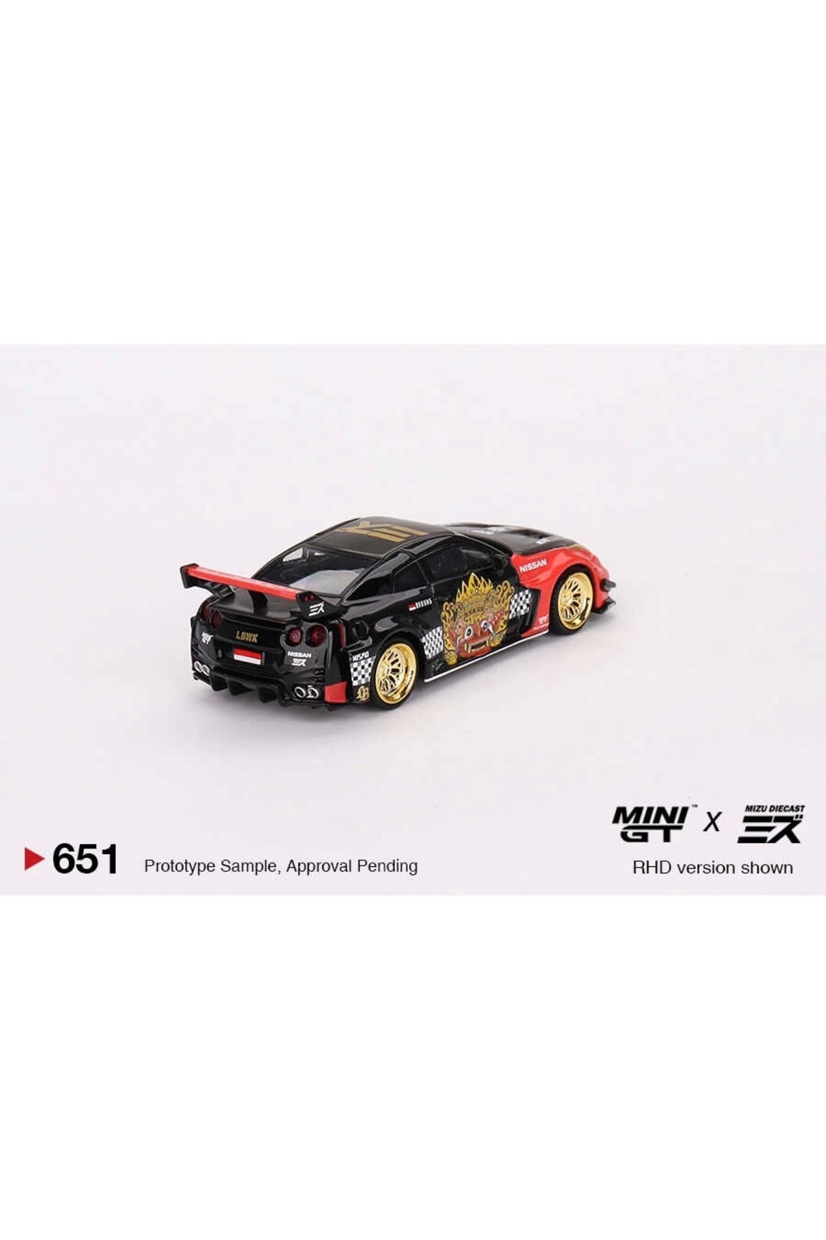 1/64 Lb-silhouette Works Gt Nıssan 35gt-rr Ver.1 “barong” X Mızu Diecast Mgt00651