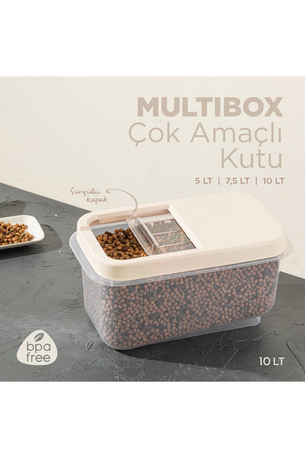 VerdeHome Multibox 10 ltBakliyat Saklama Kabı...