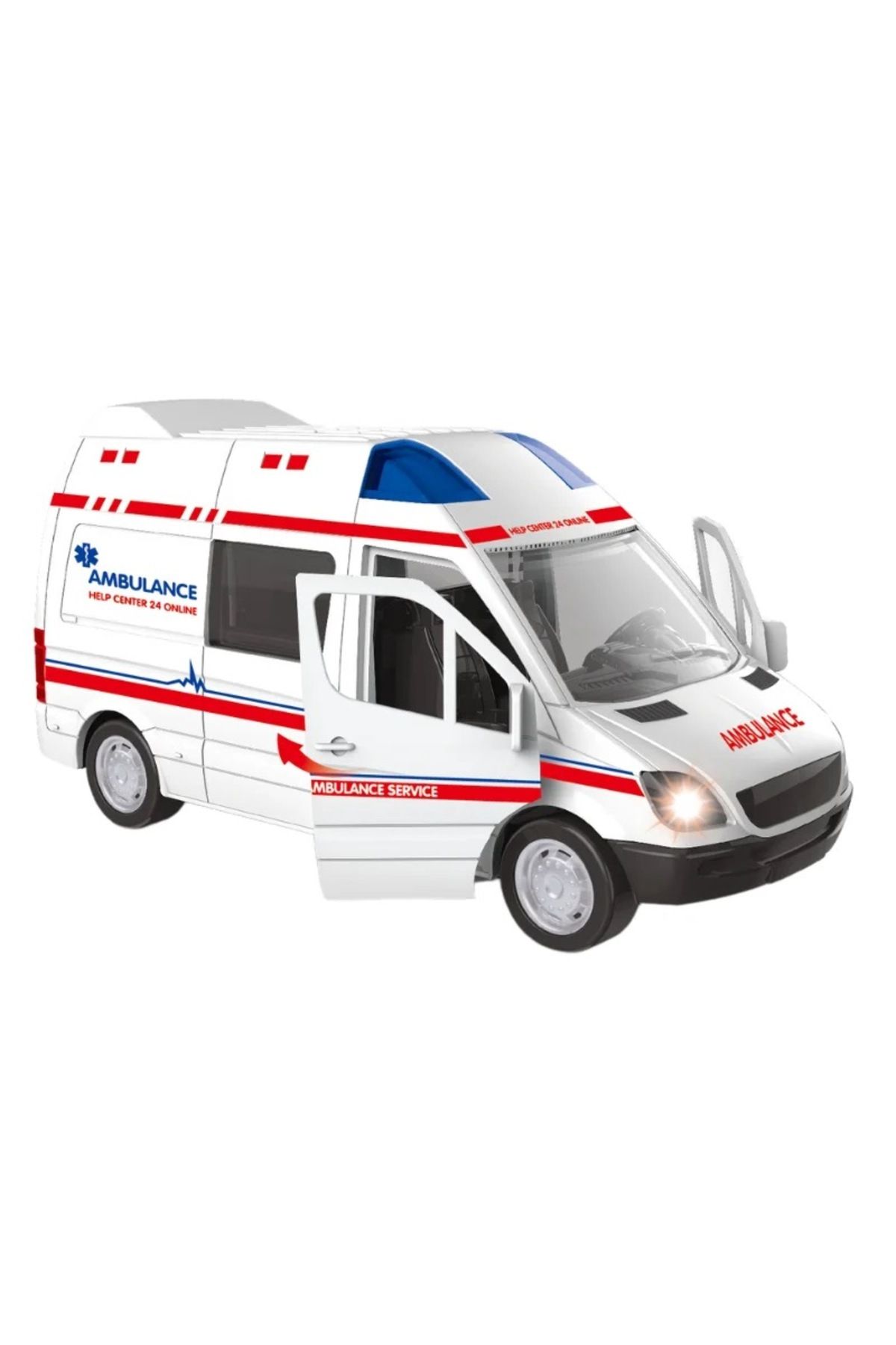 Techmarketi Çek Bırak SesliVe Işıklı Ambulans...