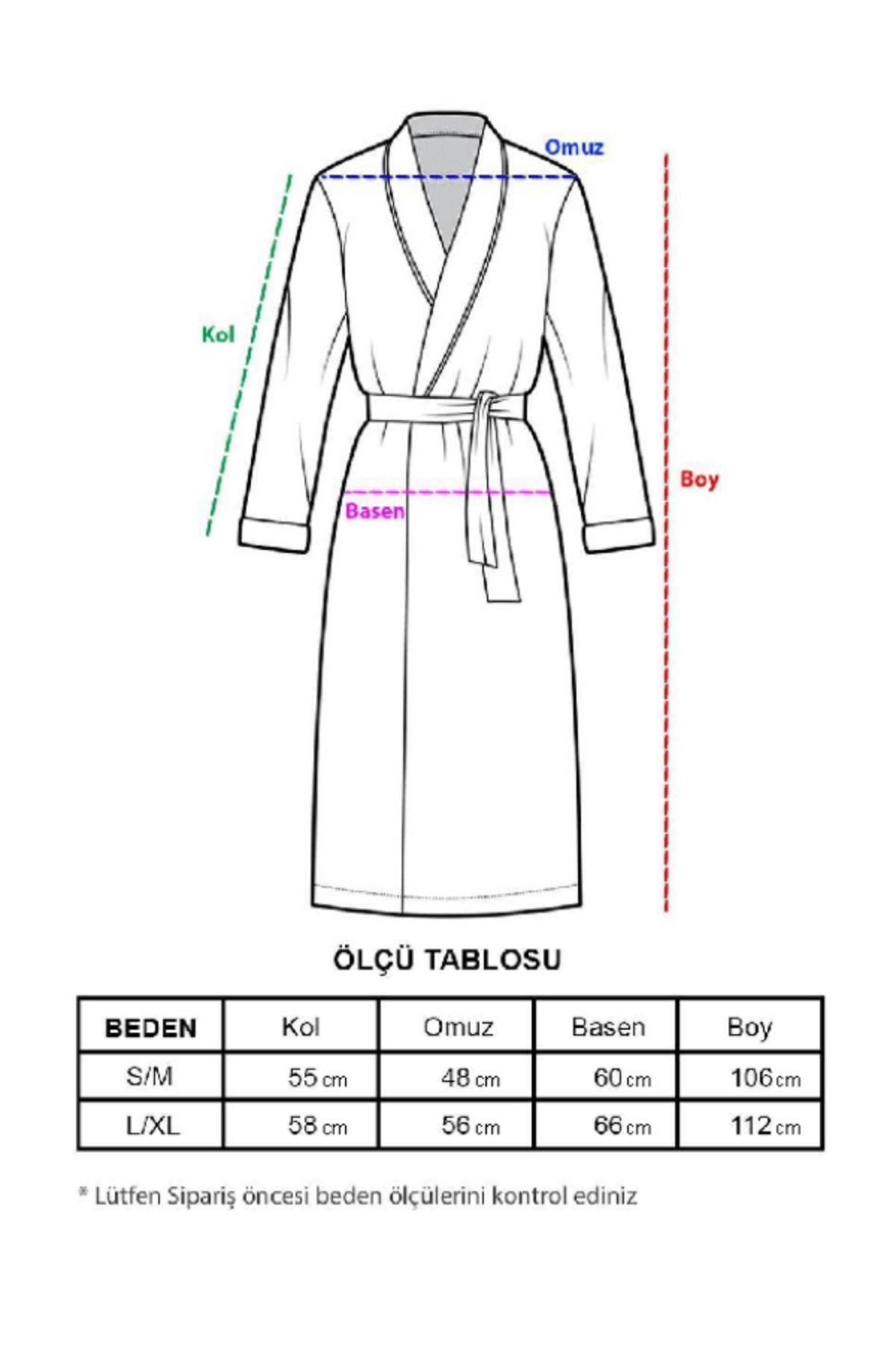 Kiremit Unisex Peştemal Bornoz - Yumuşak Ve Su Emici Promise Bornoz