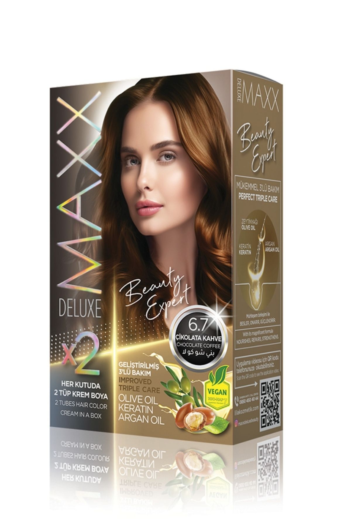 MAXX DELUXE6.7 ÇikolataKahve Set Boya