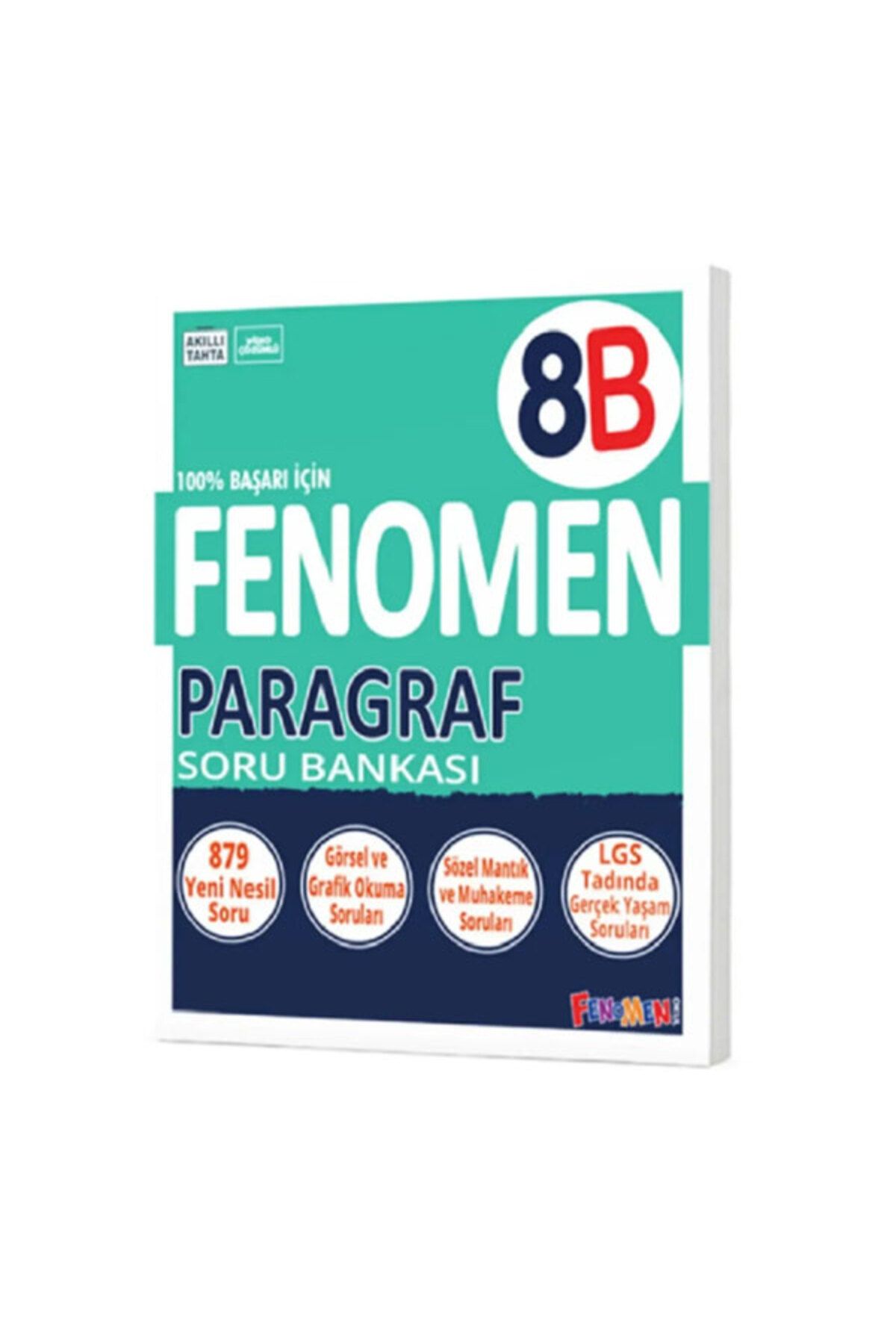 Gama Yayınları8 SınıfFenomen Paragraf Soru Ba...