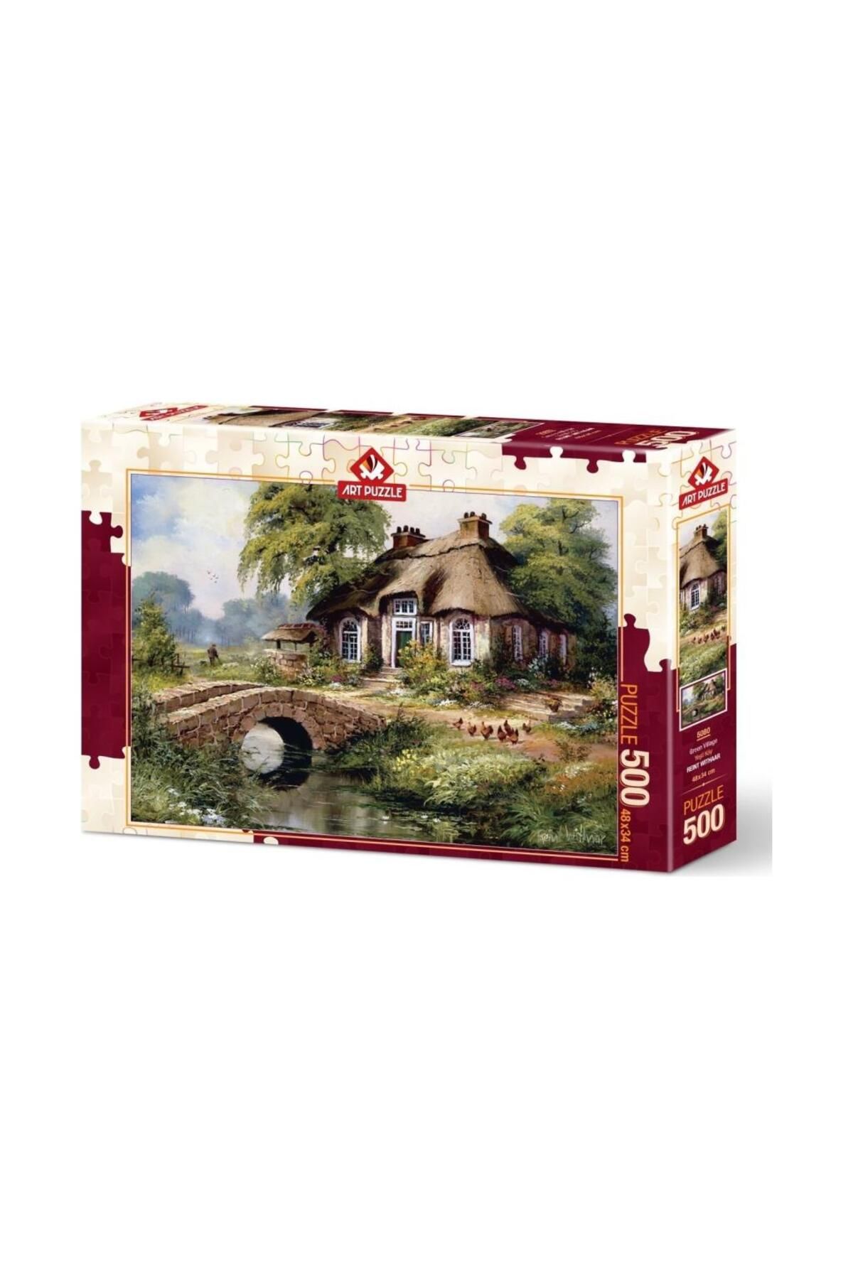 Tıfıl ToysYeşil Köy 500Parça Tablo Puzzle