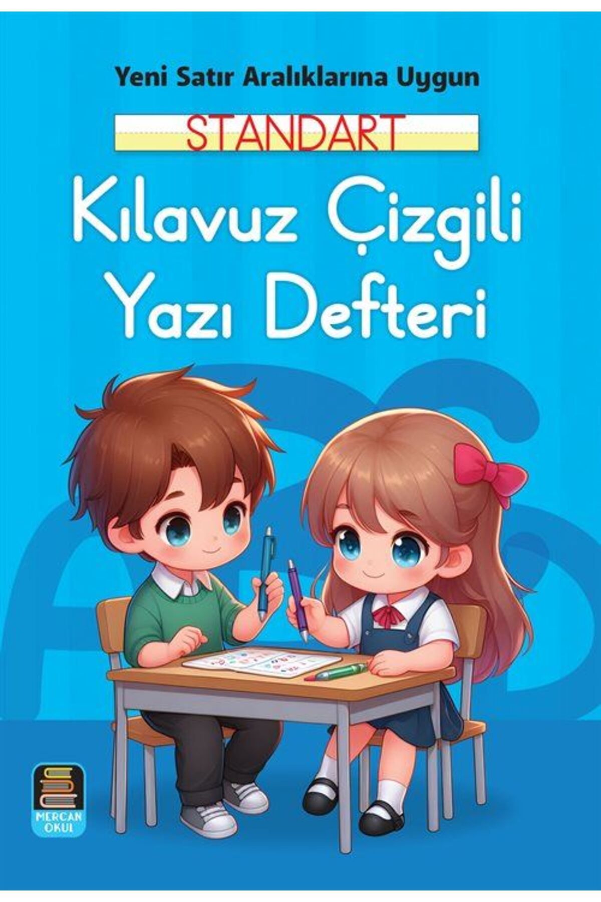 Standart Kılavuz Çizgili Yazı Defteri (16x24 Ebat) Yeni Satır Aralıklarına Uygun