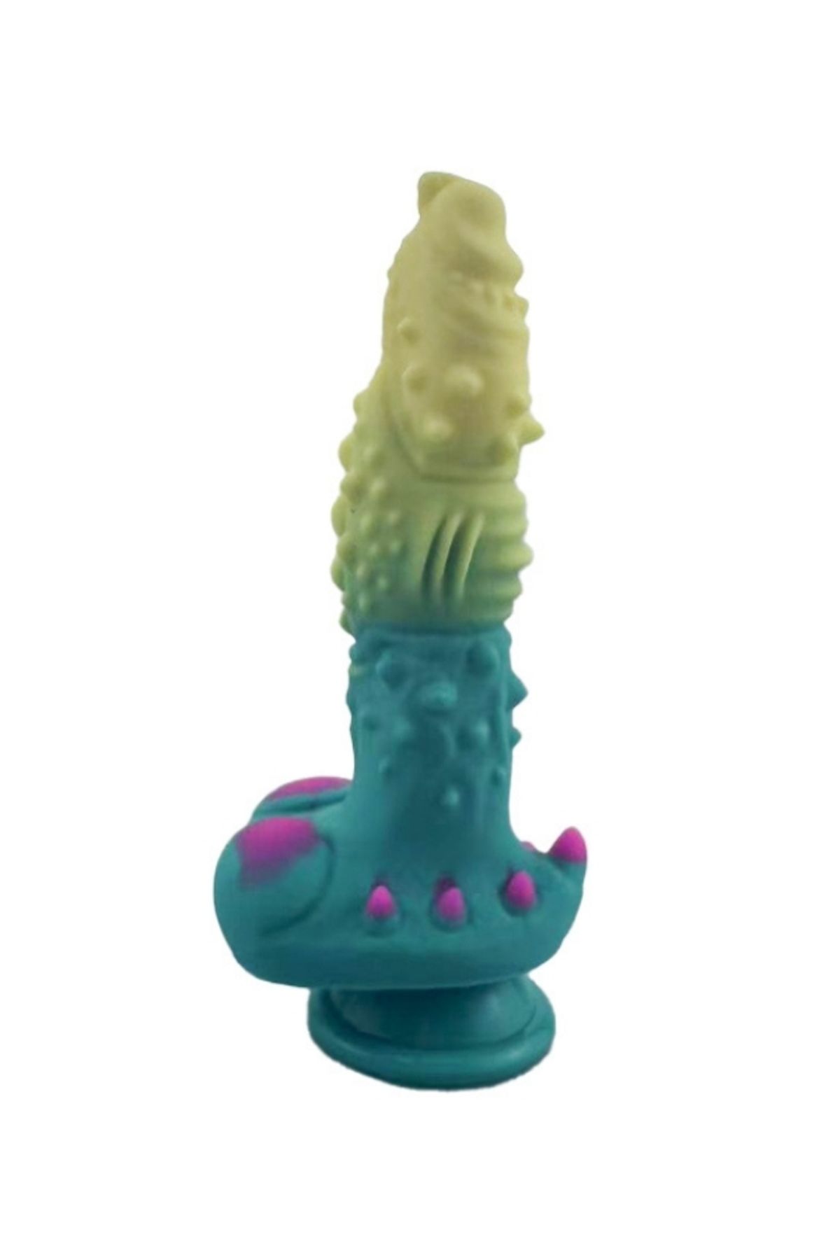 bir alem shop Yeşil MaviCanavar Dildo Model 2