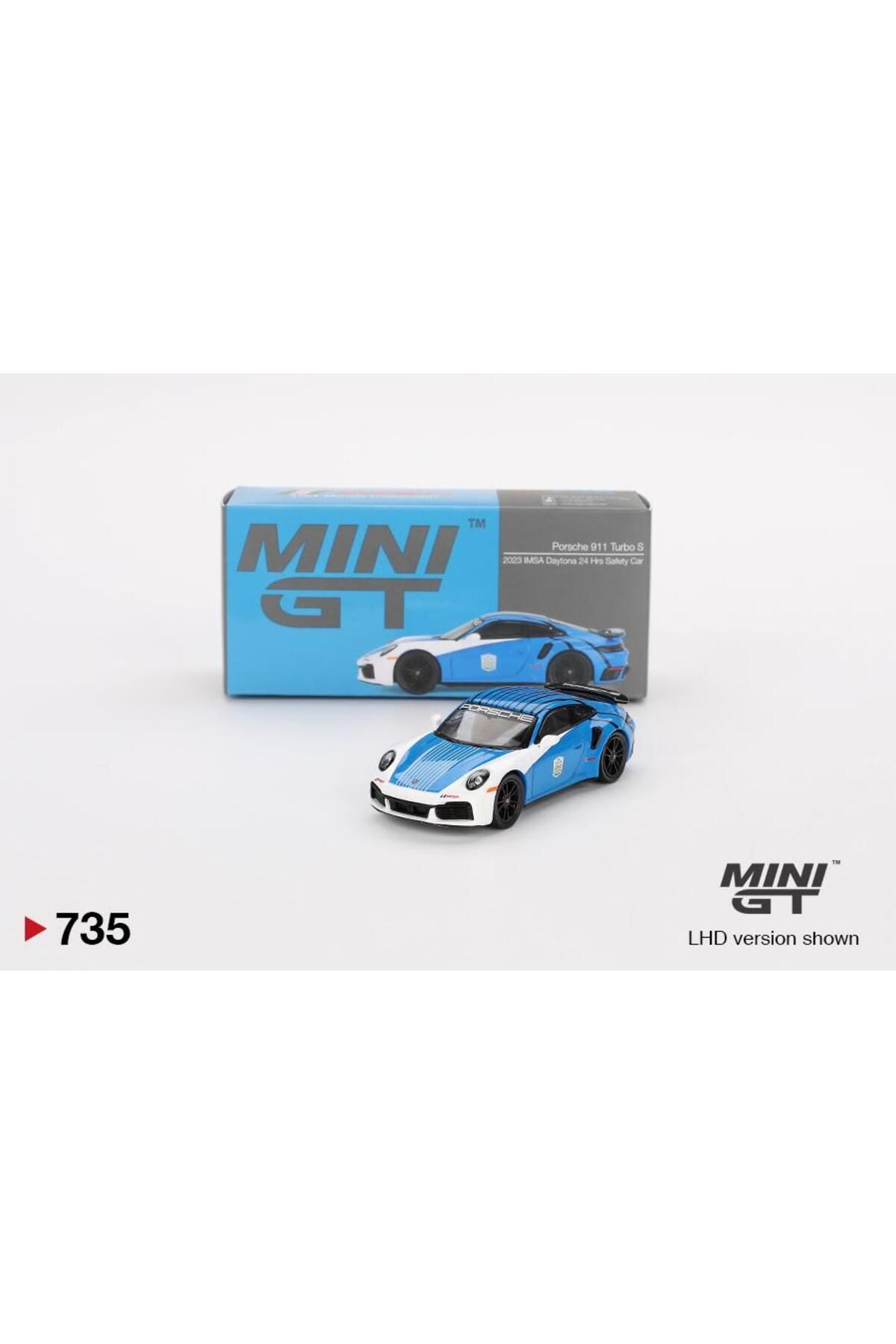 mini gt Porsche 911 Turbo SSafety Car 2023 IM...