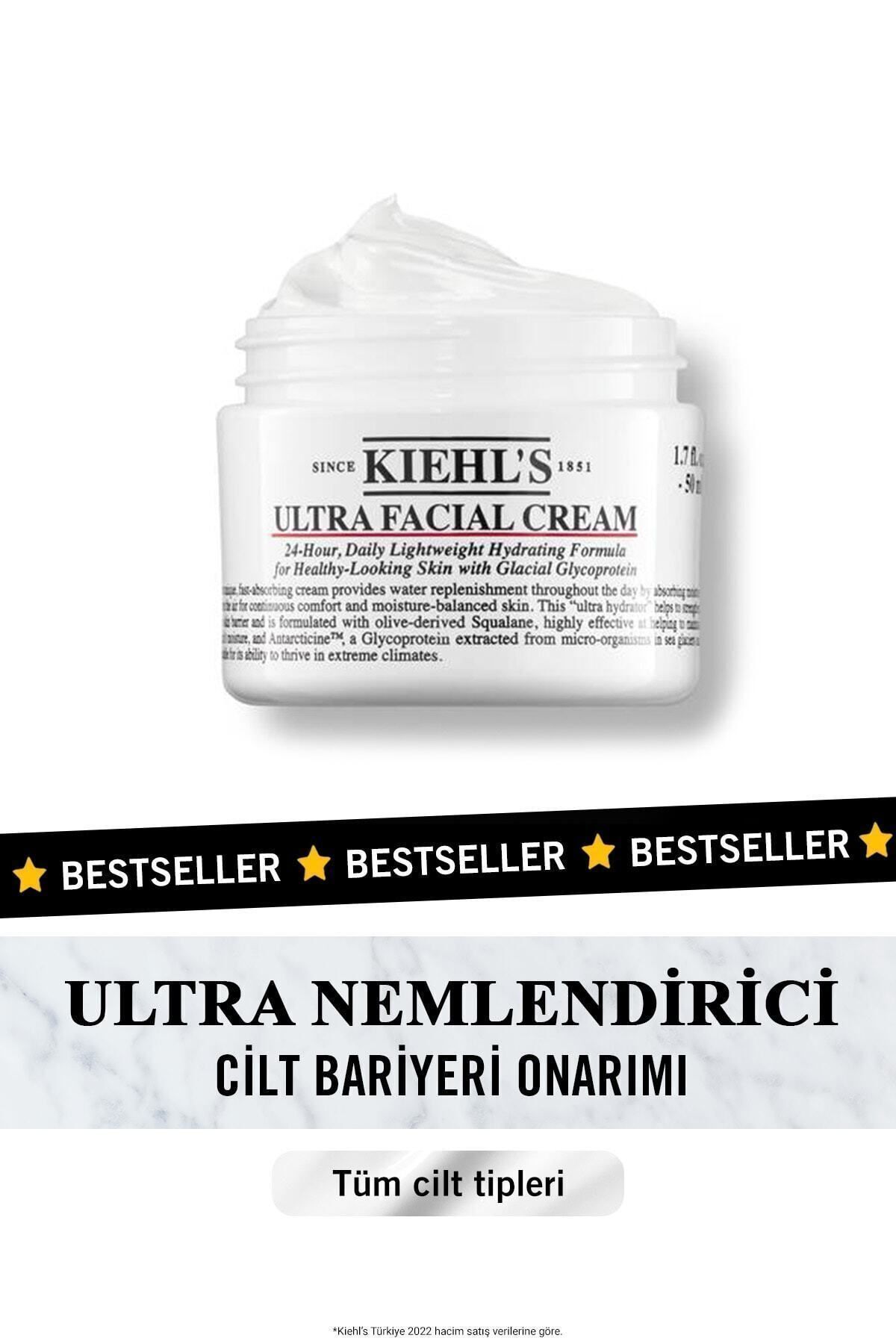 Kiehl'sUltra Facial 24 SaatNemlendirici Günlü...