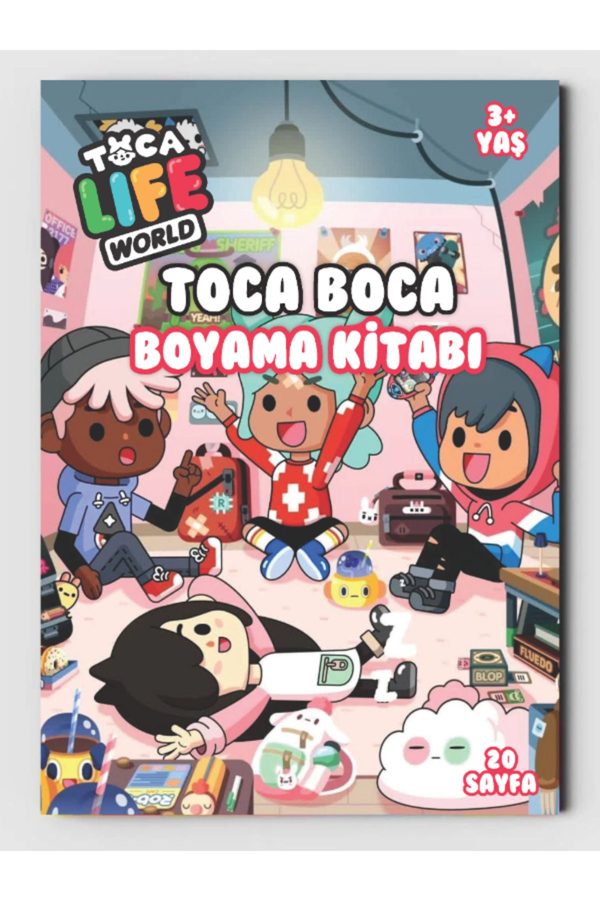 ZNCToca Boca Çocuklar İçinBoyama Kitabı (20 T...