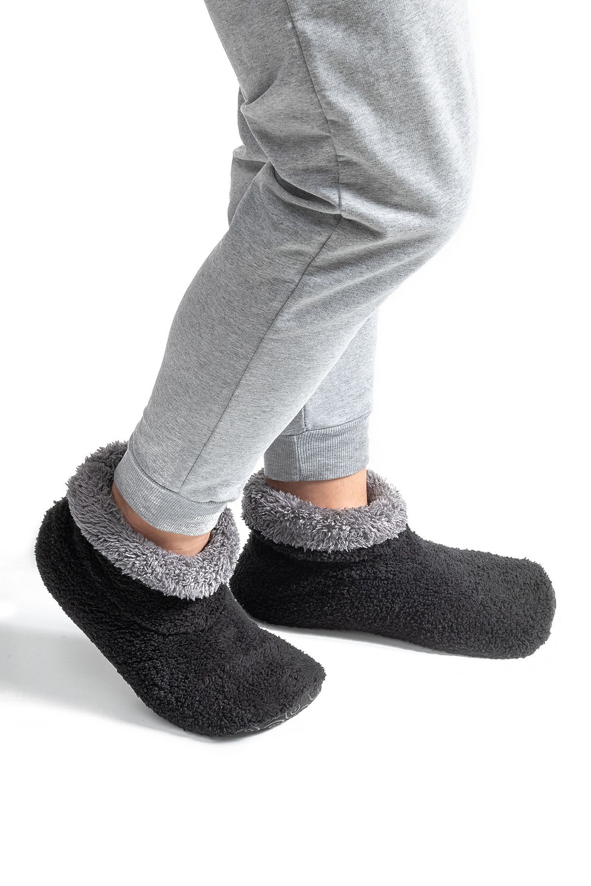 TwigyComfy Erkek Ev BotuSiyah 41/46