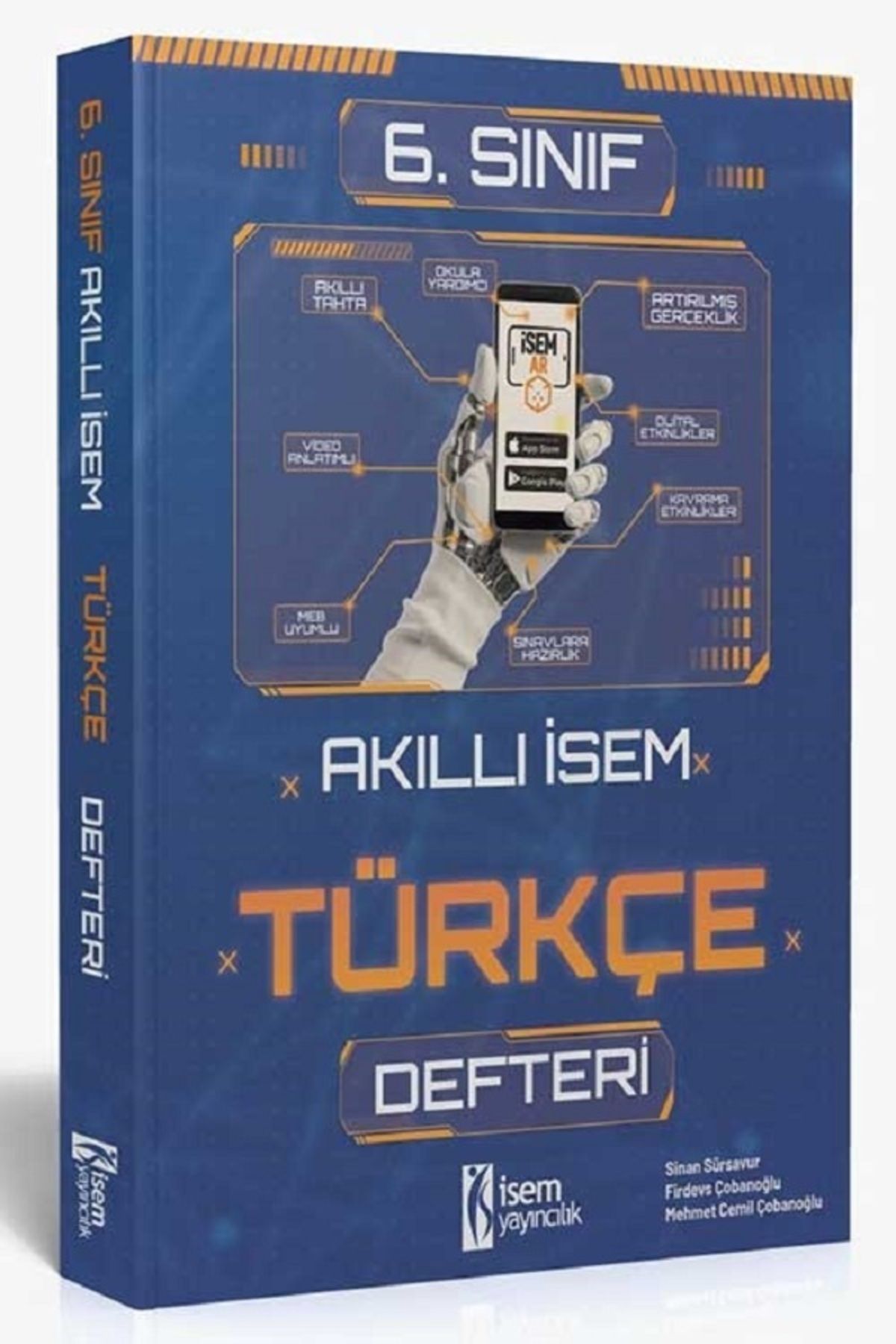 2025 Akıllı İsem 6. Sınıf Türkçe-Matematik-Fen Bilimleri-Sosyal Bilgiler Defteri Seti