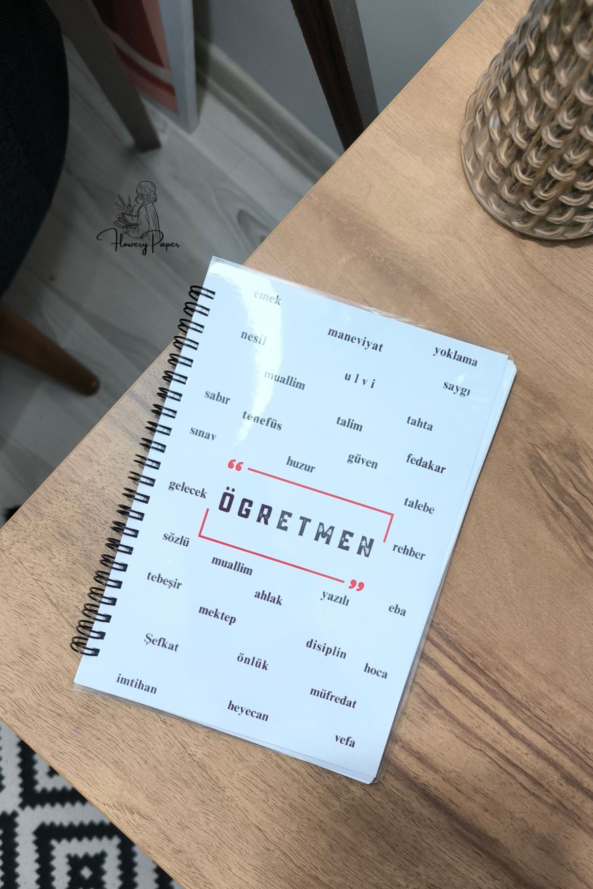 Öğretmen Süresiz Planlayıcı,Ajanda A5 ,80 yaprak /160 sayfa , Defter Haftalık/Süresiz Planlayıcı